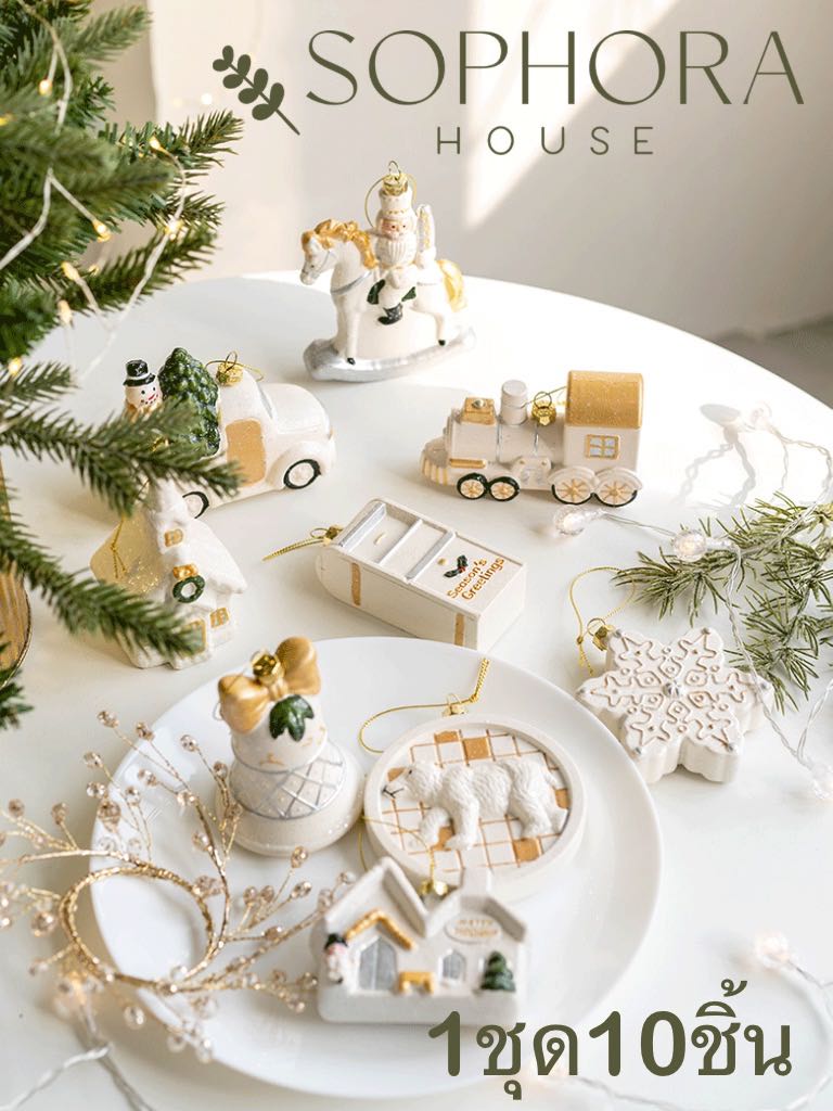 Christmas market-Snow Ownerment (white)