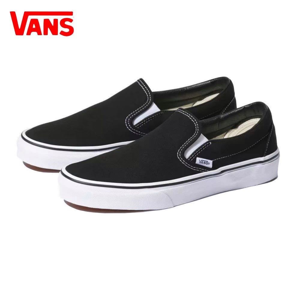 Vans Classic Slip-On | Black/True White Classic