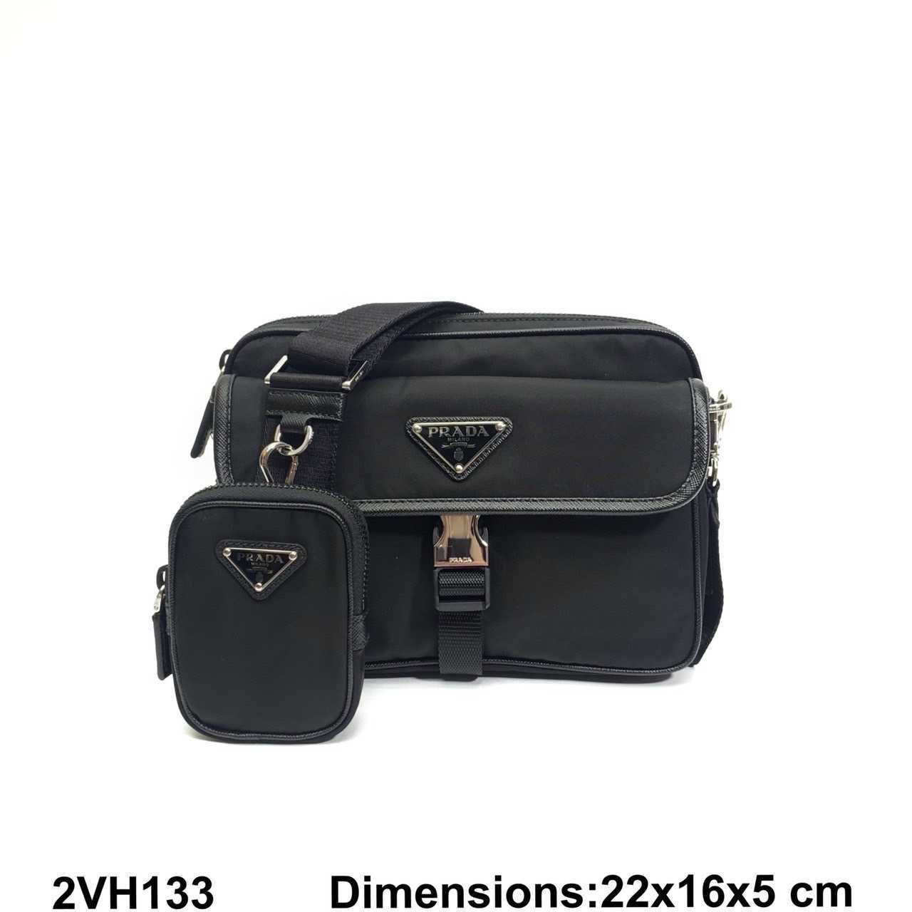 Prada Nylon​ Messenger bag 22/16/5cm