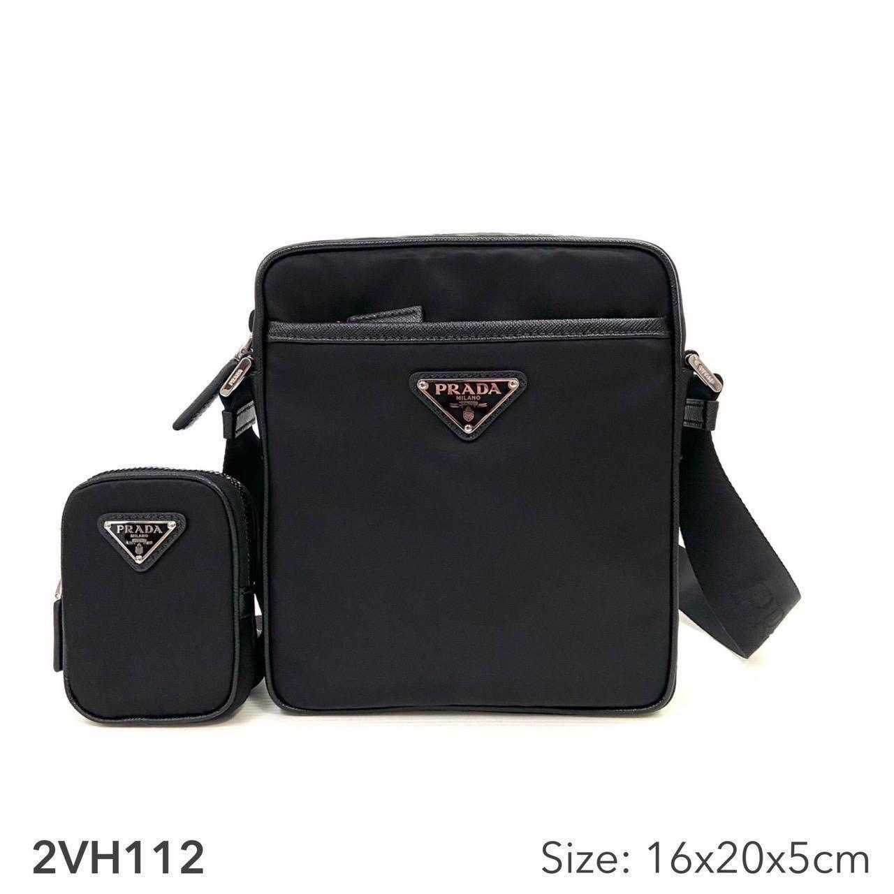 Prada​ ​nylon Messenger bag​ 16/20/5cm