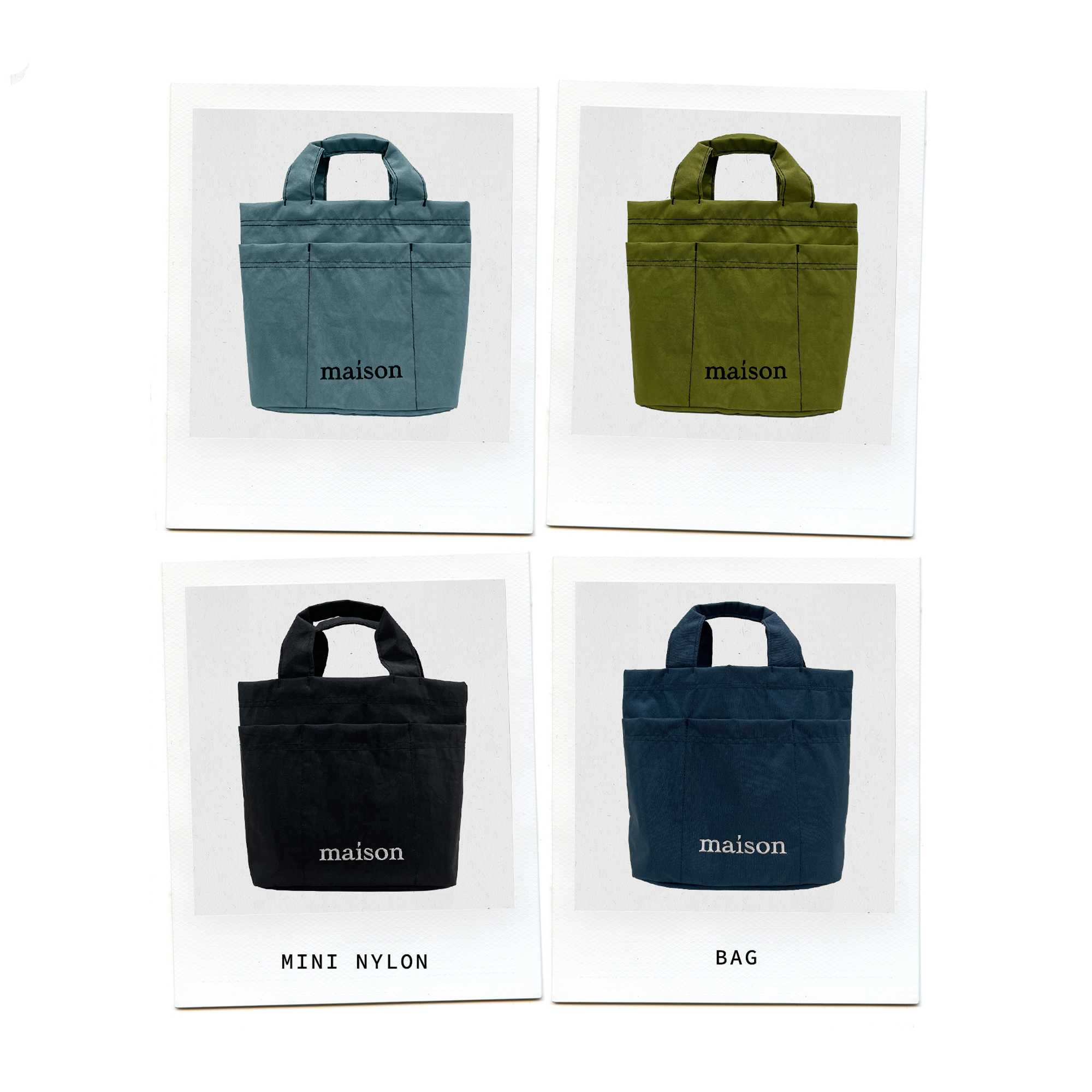 maison KEEPS | Mini Tote Bag | Unisex | กระเป๋าผ้าไนลอน | Limited ไม่ผลิตเพิ่ม