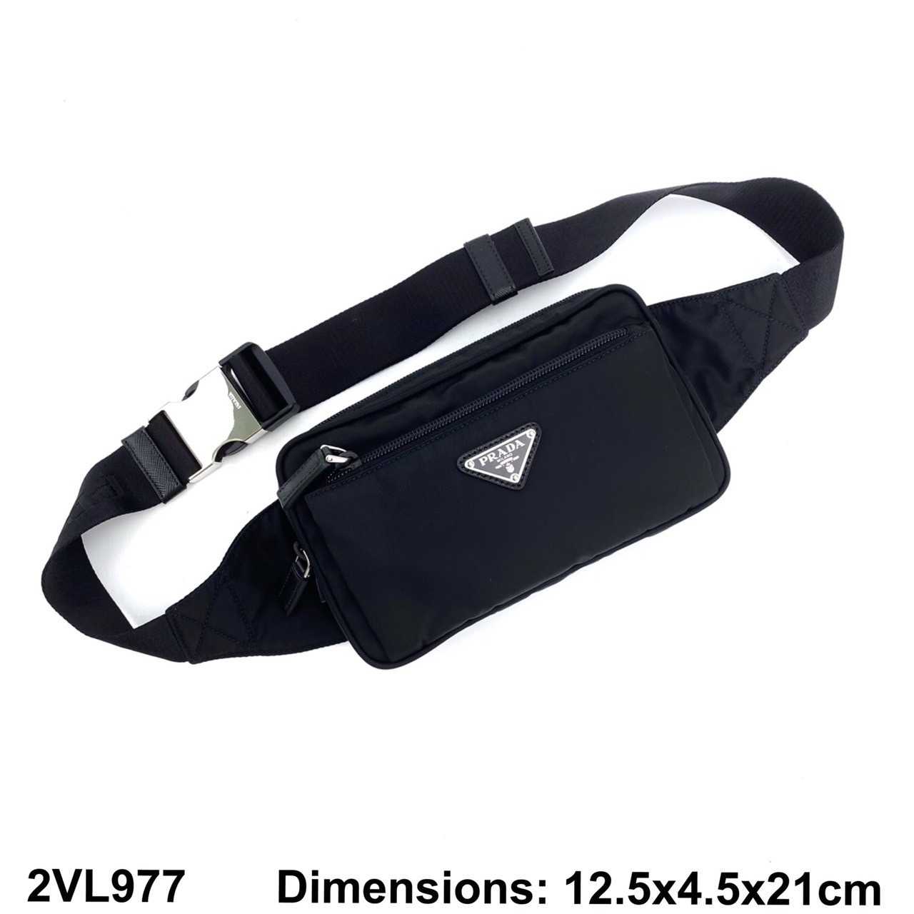 Prada​ Saffiano Re-Nylon​belt-bag
