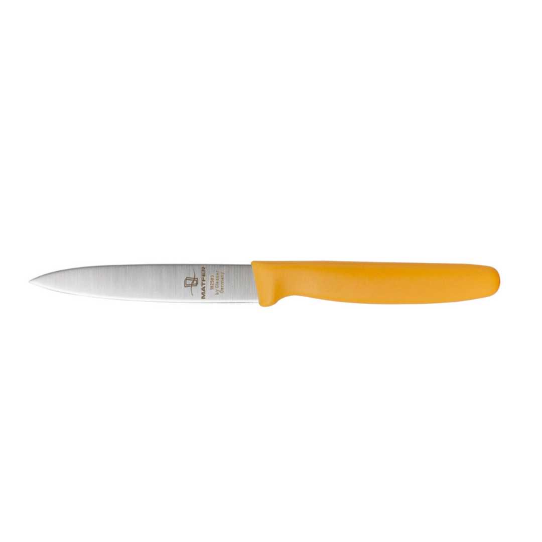 182503 PARING KNIFE YELLOW HANDLE 10 CM