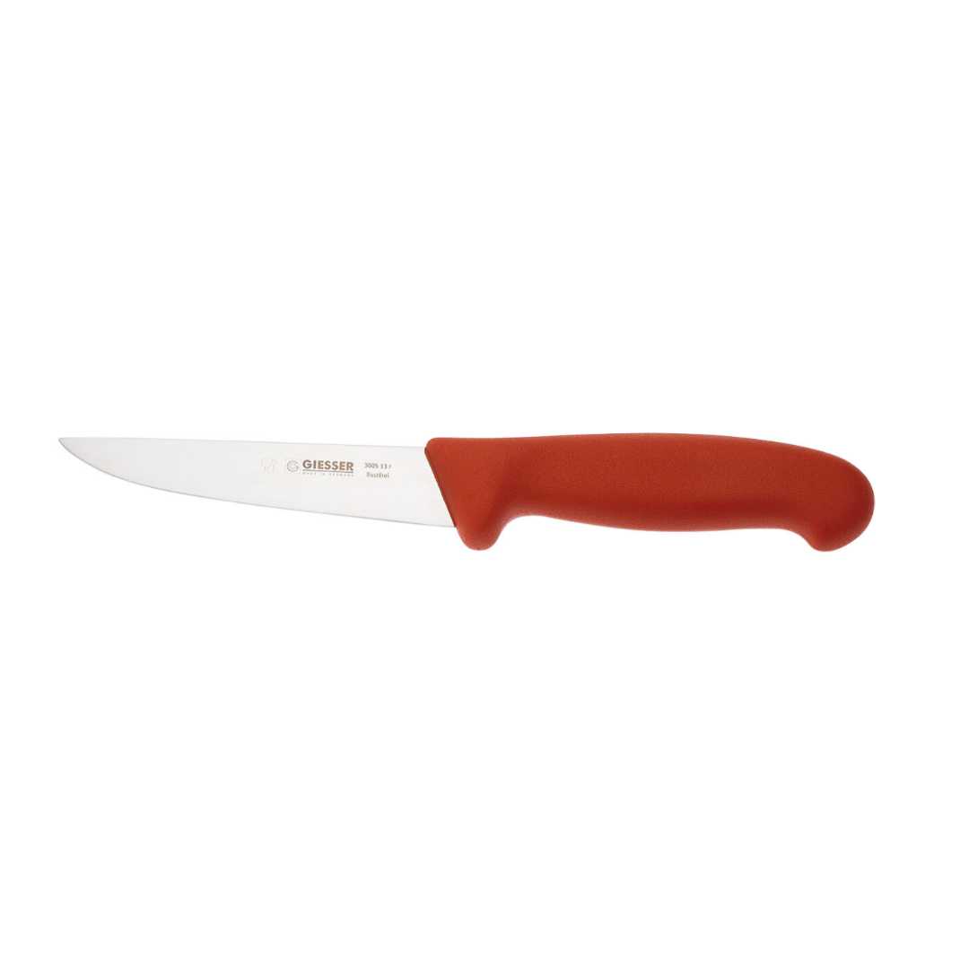 182435 GIESSER STICKING KNIFE RED HANDLE 16 CM