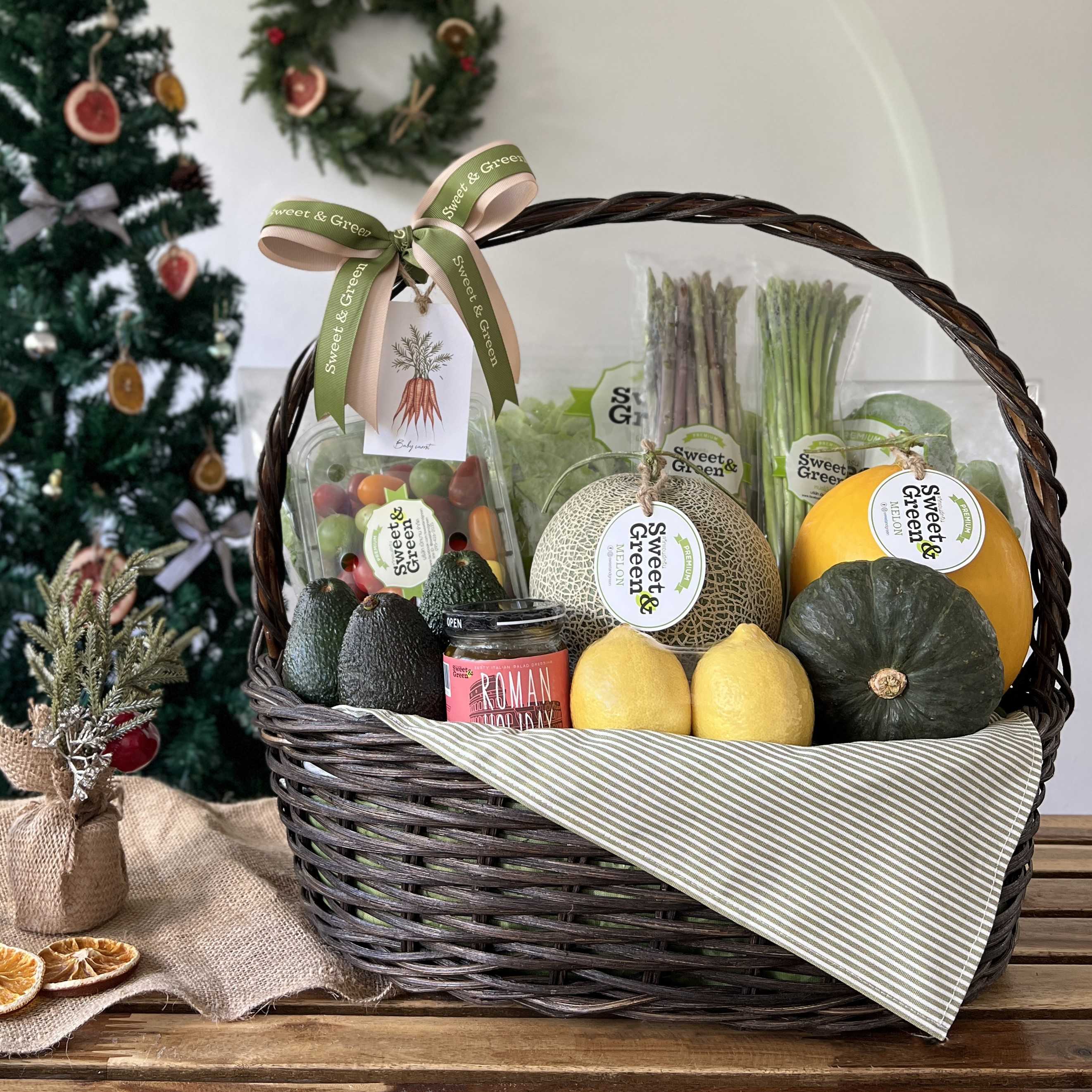 Wellness Basket  3  (2024)  ส่งด่วนภายในวัน (เฉพาะพื้นที่ กทม) ปาร์ตี้ปีใหม่