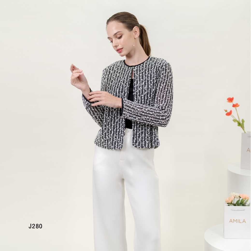 J280-ลูกไม้กลิตเตอร์-ดำ