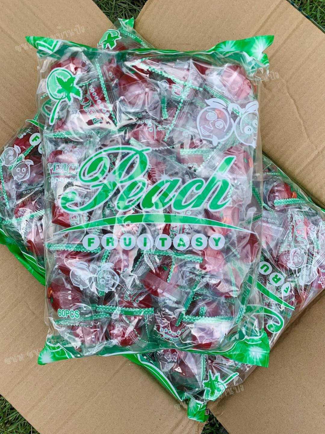 ท้อแดง ลูกพีชแช่อิ่ม 10 กิโล 1160 บาท 1 ถุง 60 ลูก ถุงใหญ่ เนื้อกรอบ หวาน อมเปรี้ยว ไร้เมล็ด