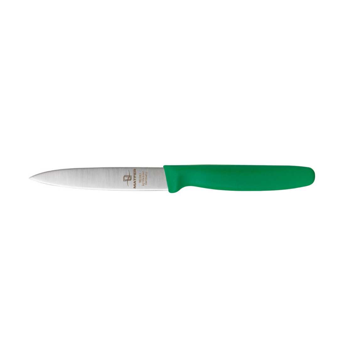 182203 PARING KNIFE GREEN HANDLE 10 CM