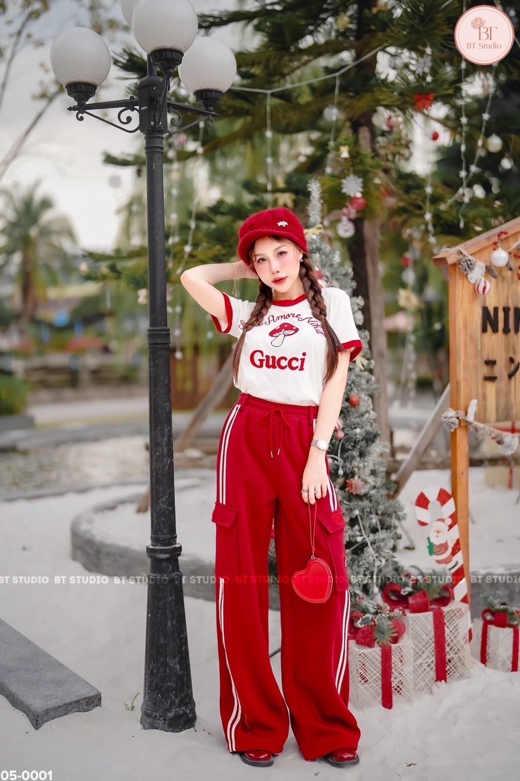 เซท 2 ชิ้น เสื้อยืดแขนสั้น