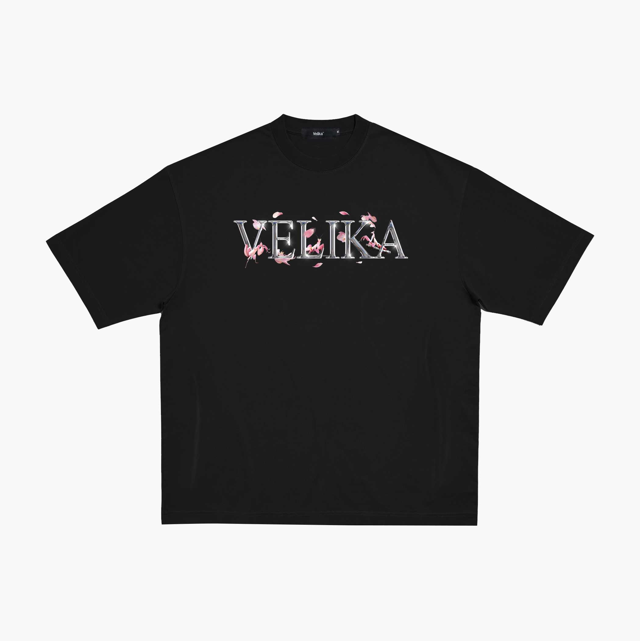 Orchid Oversize T-Shirt [Black]