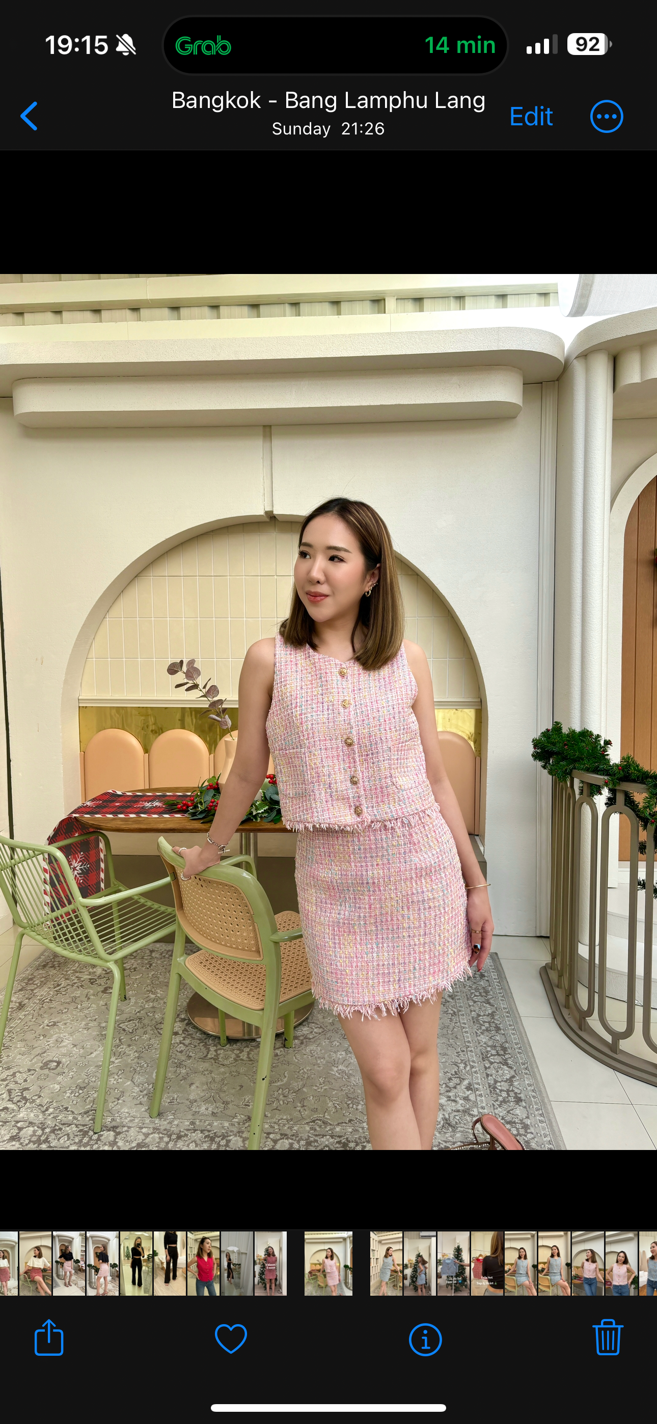 SLAY - Lyla Set ชุดเซ็ทผ้าทวีต ซับในทั้งตัว (เสื้อ + กระโปรง)