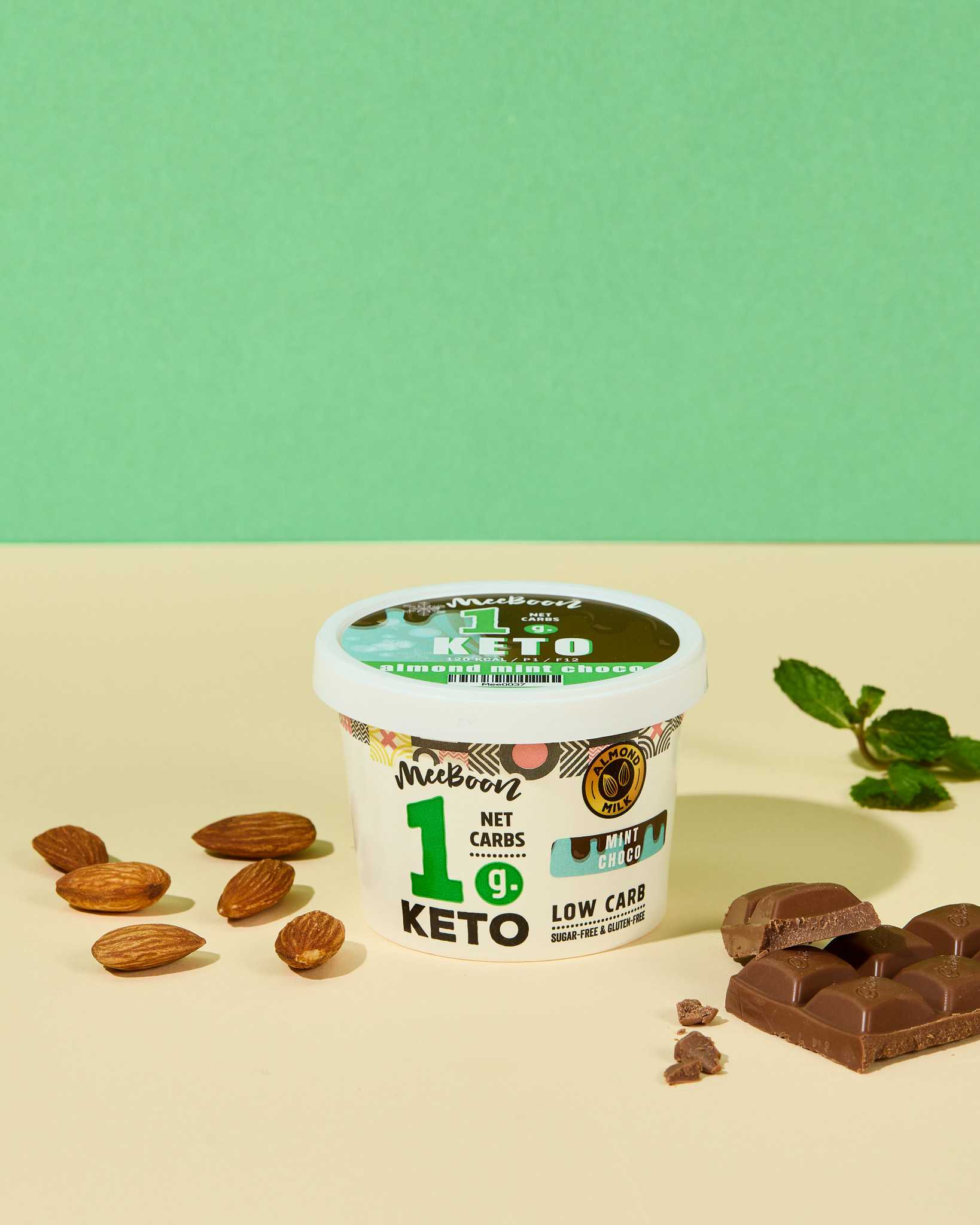 Almond mint choco