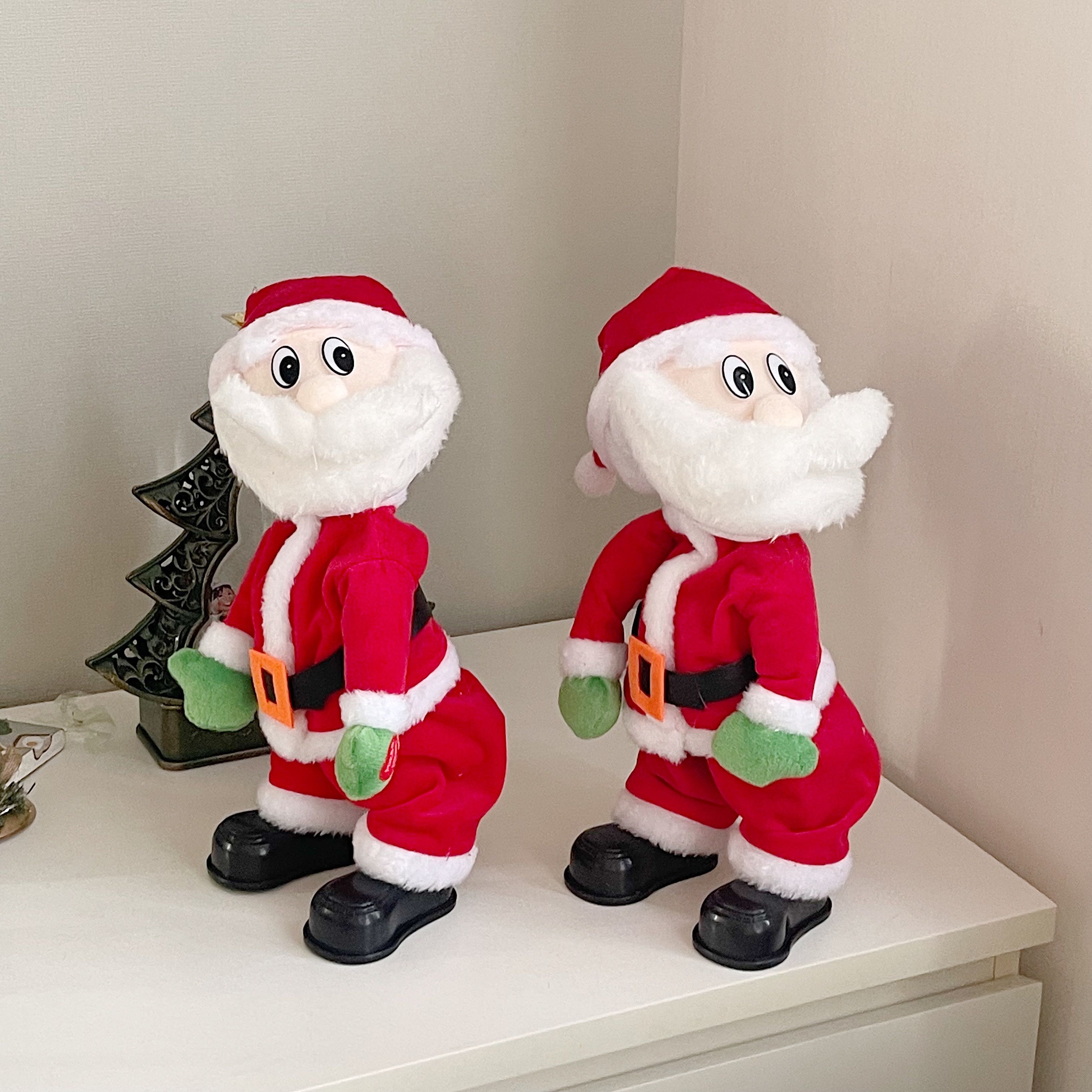 (พร้อมส่ง) santa เต้น twerkkkkkk มีเพลงด้วยค่าา 