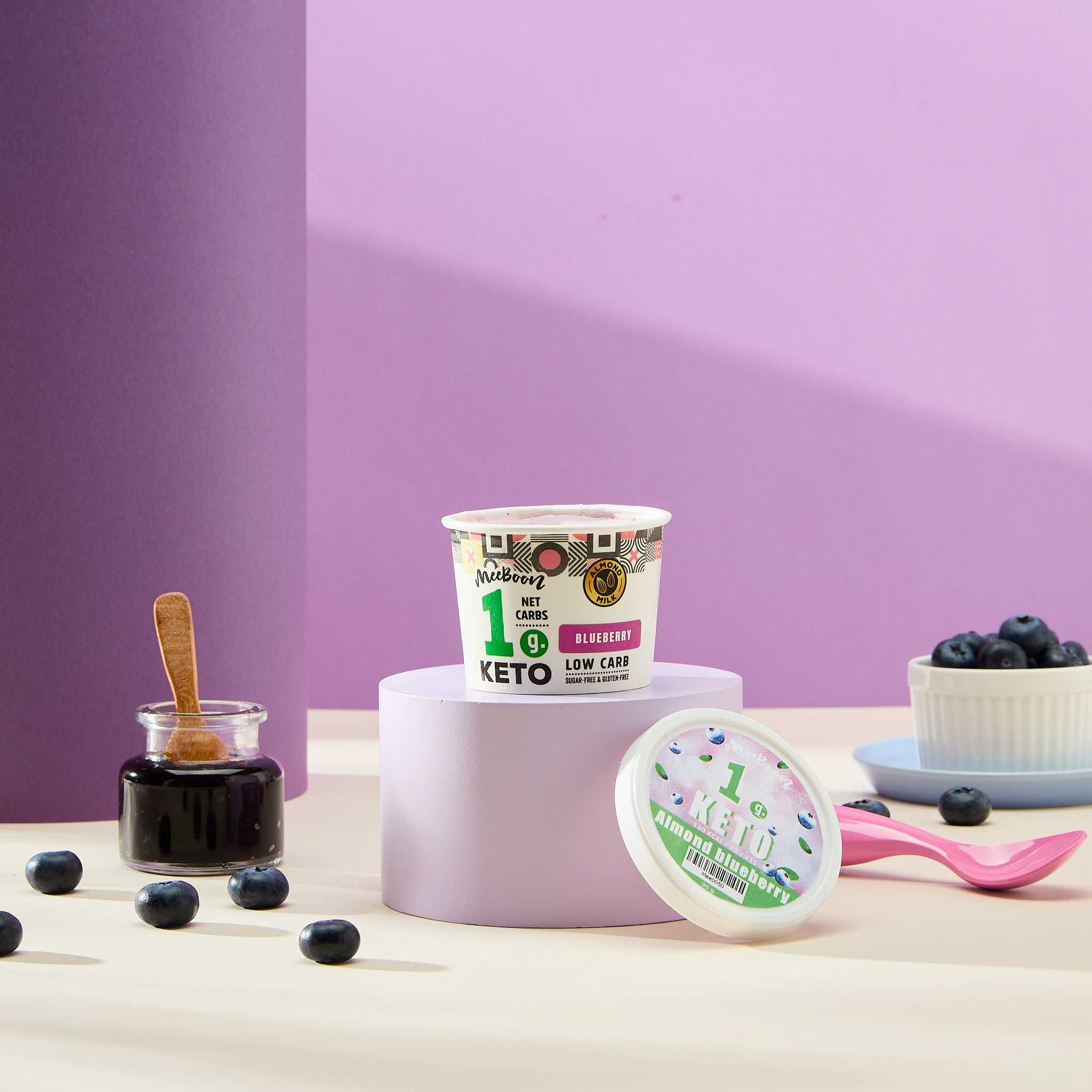 Almond blueberry