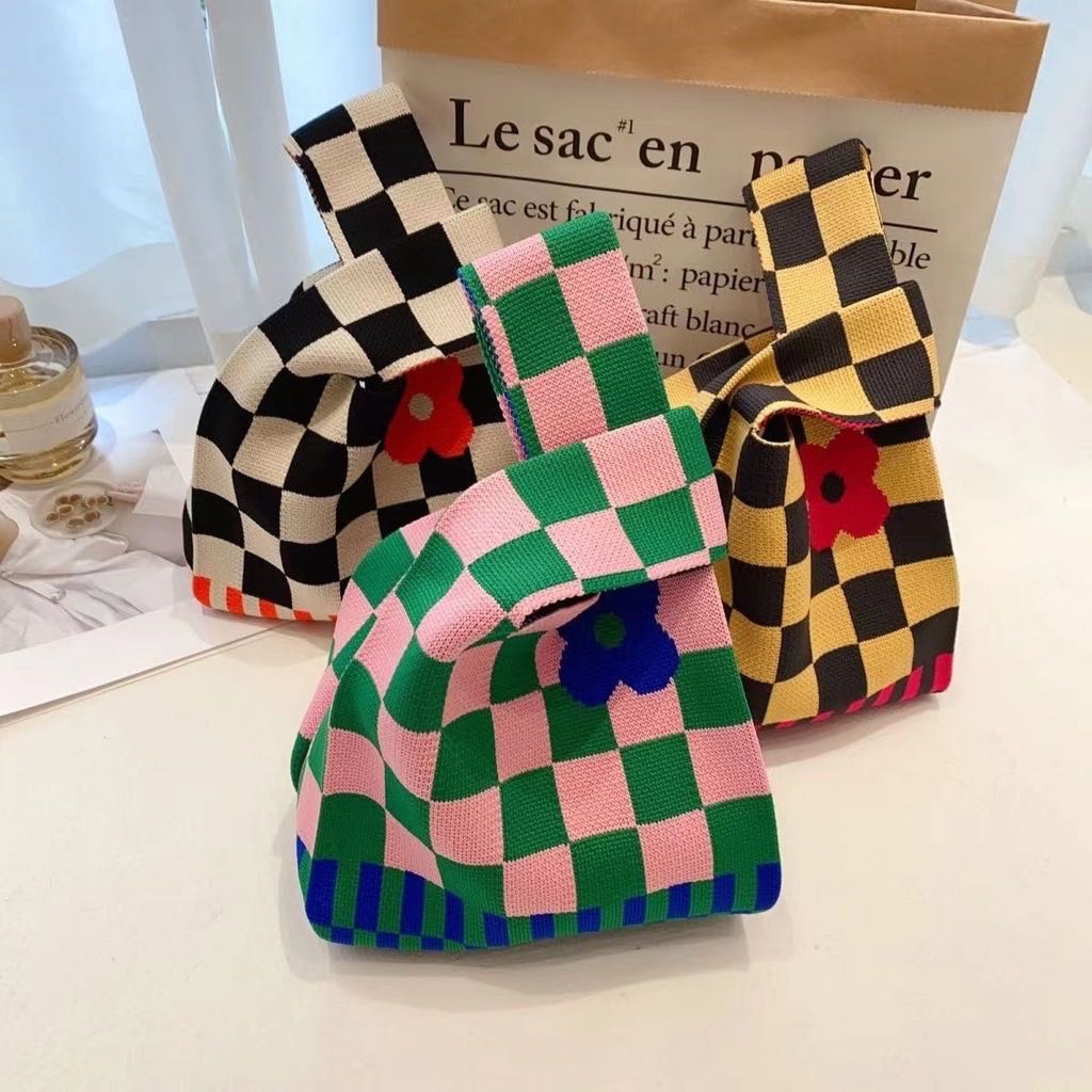 Knit Knot Bag : กระเป๋าผ้านิต #8
