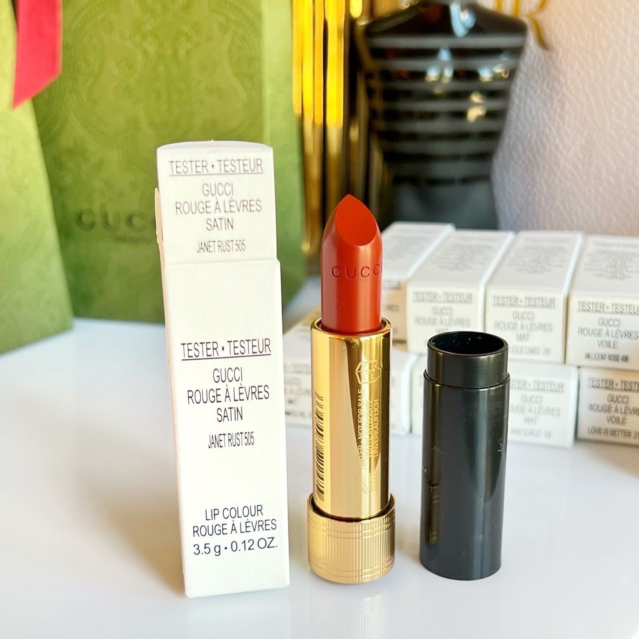 Gucci Rouge a Levres Satin Lip 3.5g สี505