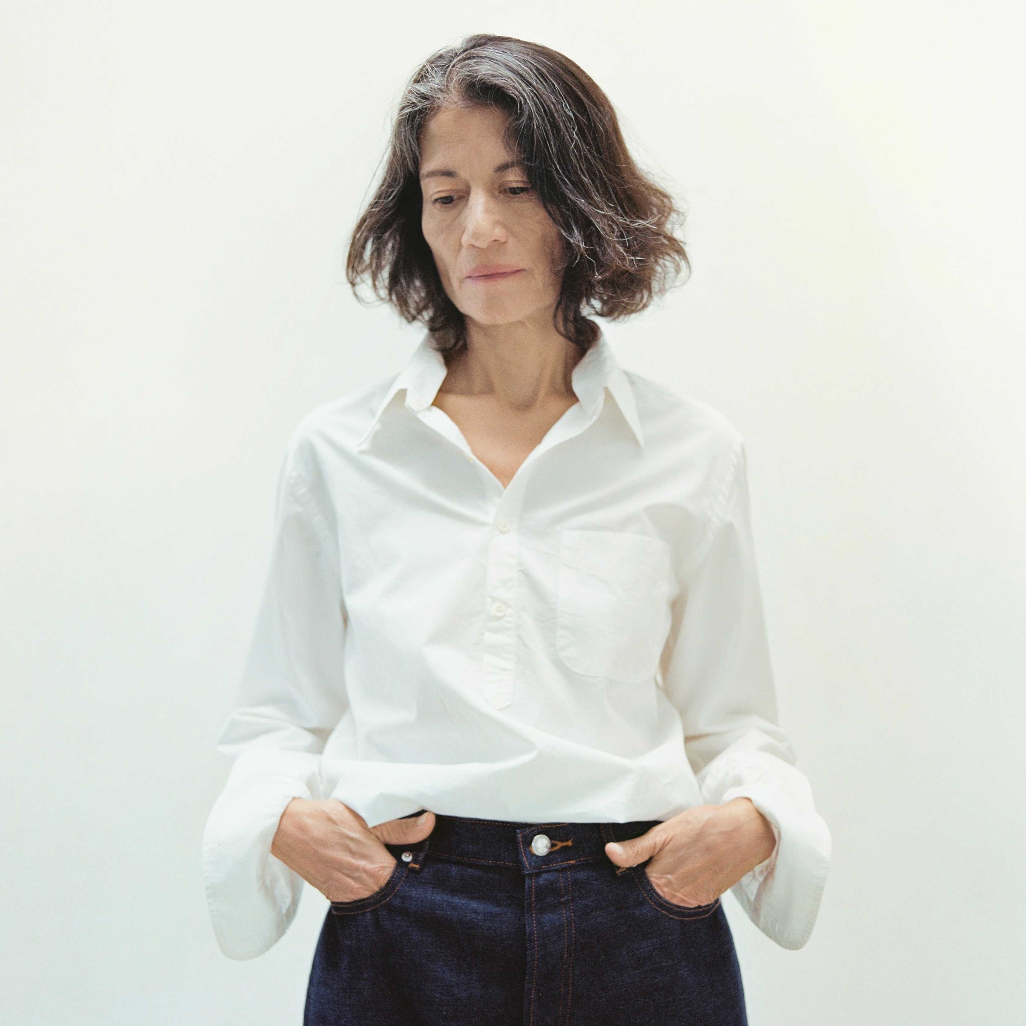 ALAIN Pullover Detachable Collar Poplin Shirt - White