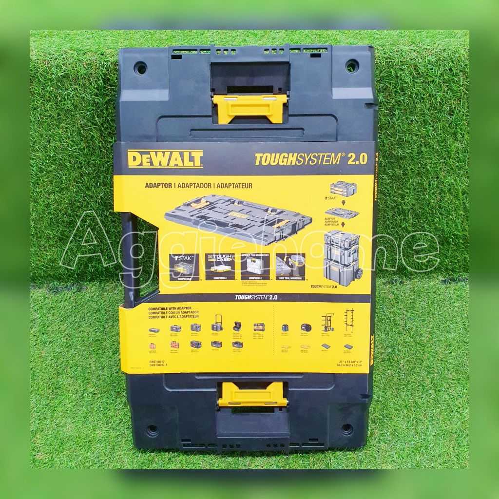 DEWALT แผ่นอะแดปเตอร์กล่องเครื่องมือช่าง 14 นิ้ว รุ่น DWST08017-1