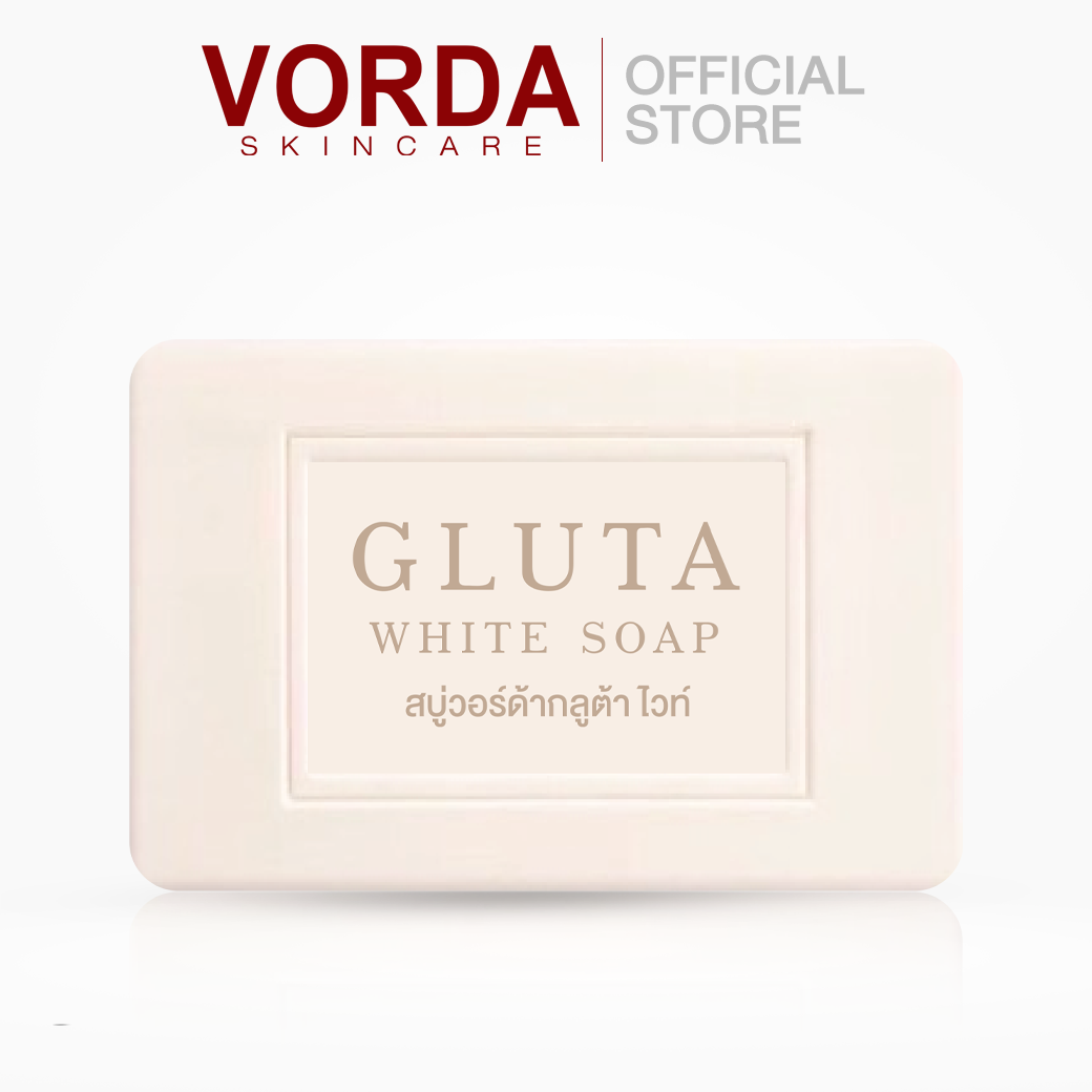 [ 1 ก้อน ] VORDA Gluta white soap สบู่กลูต้าไวท์