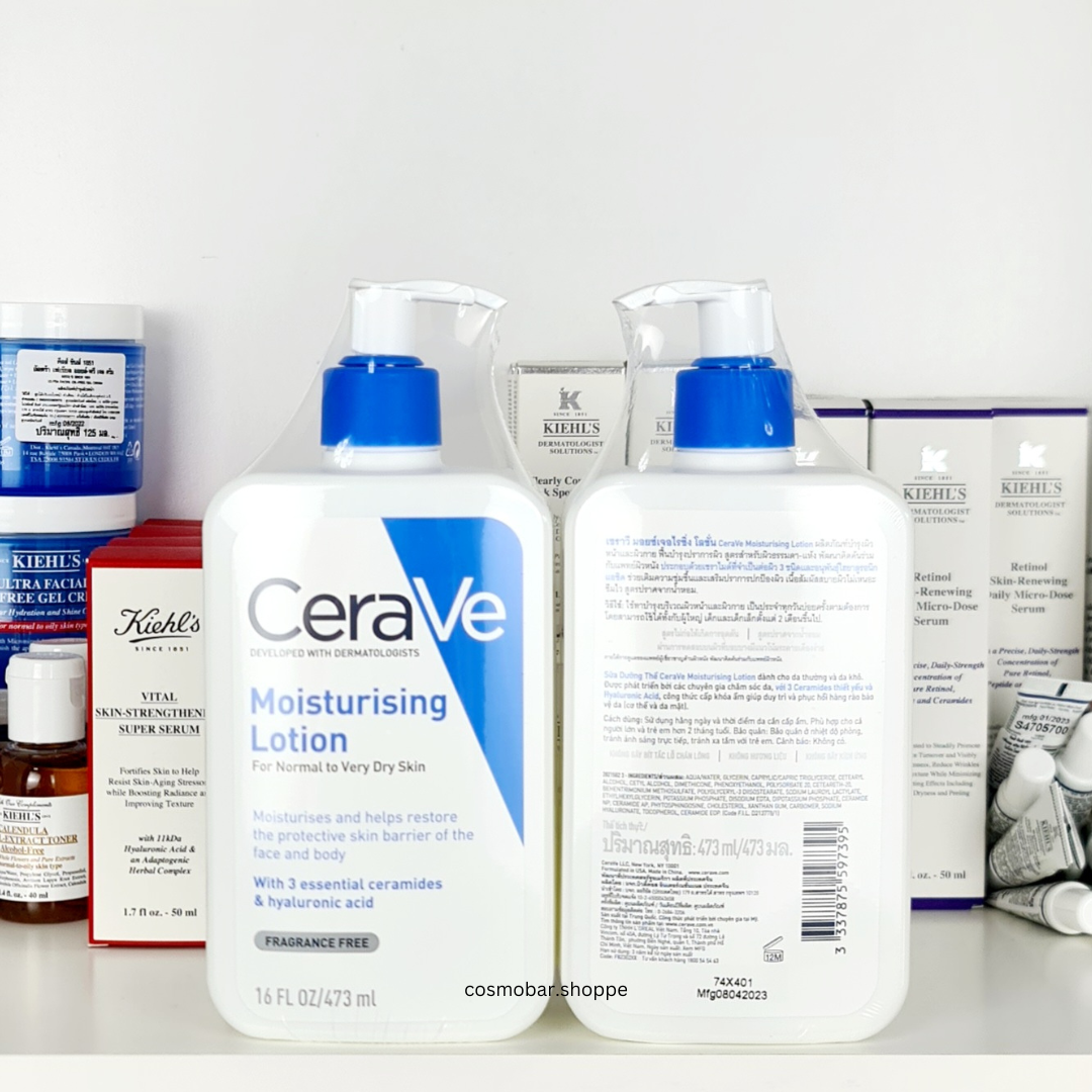 [ส่งตรงจากแบรนด์!] โลชั่นบำรุงผิวให้ชุ่มชื้น Cerave - Moisturising Lotion 473ml.