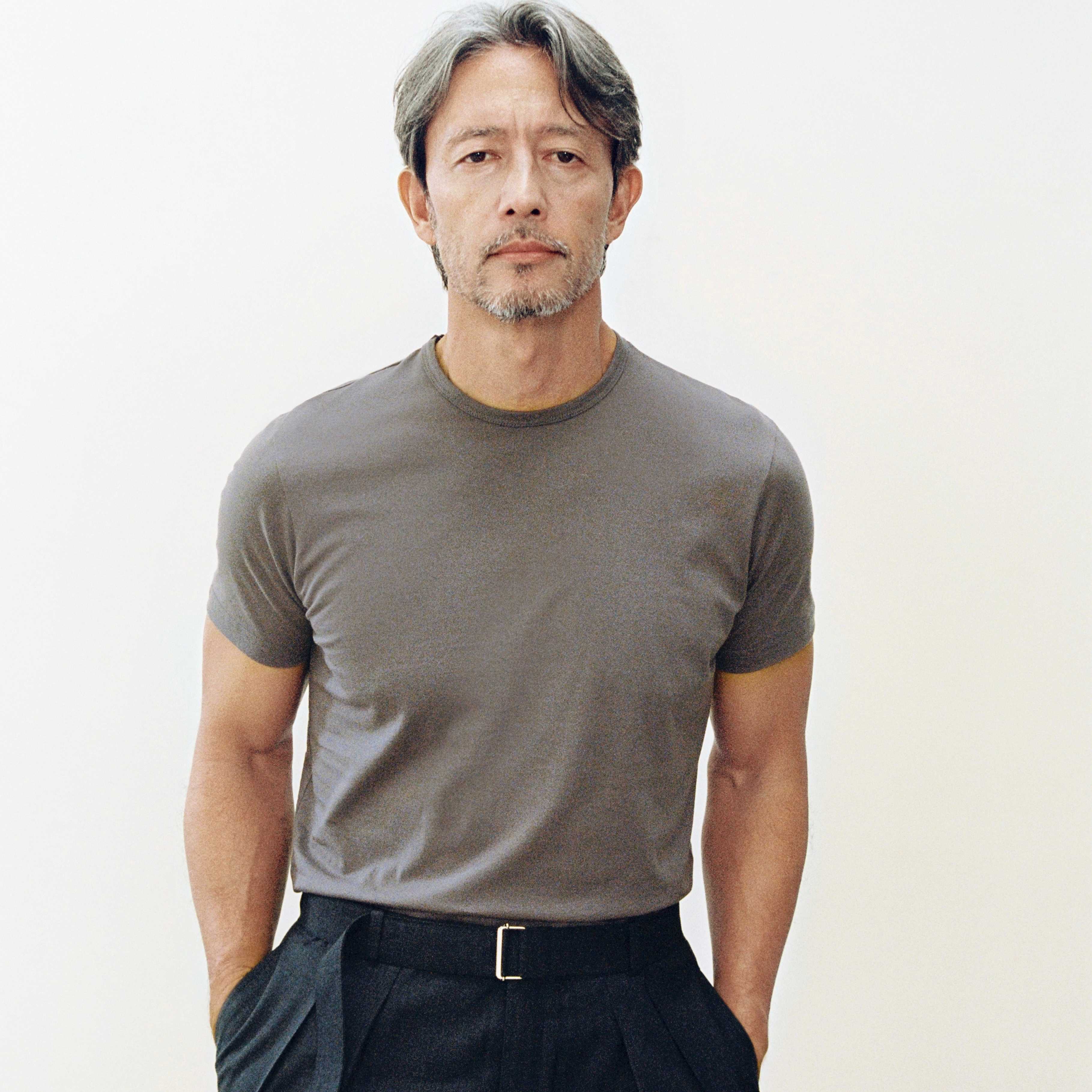 RIVIERA Tee - Charcoal Grey