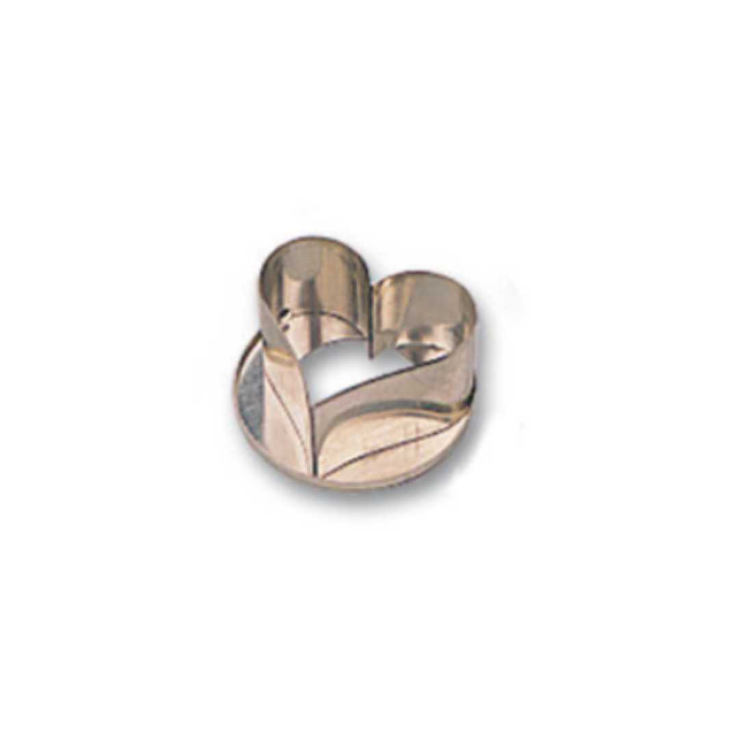 150483 STAINLESS STEEL TEA BISCUIT CUTTER HEART NO. 3