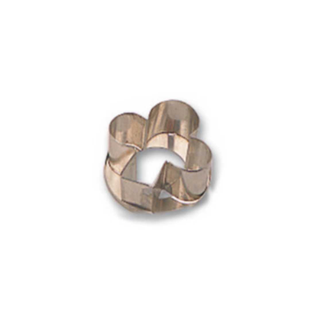 150481 STAINLESS STEEL TEA BISCUIT CUTTER CLOVER NO. 1