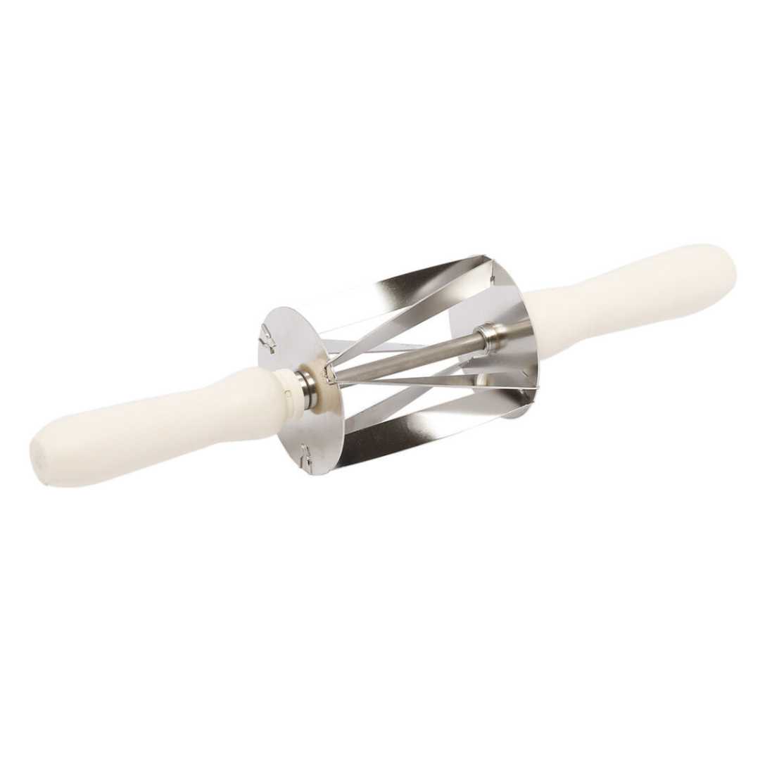 141004 STAINLESS STEEL TRIANGLE MINI-CROISSANT CUTTER 60X7 CM