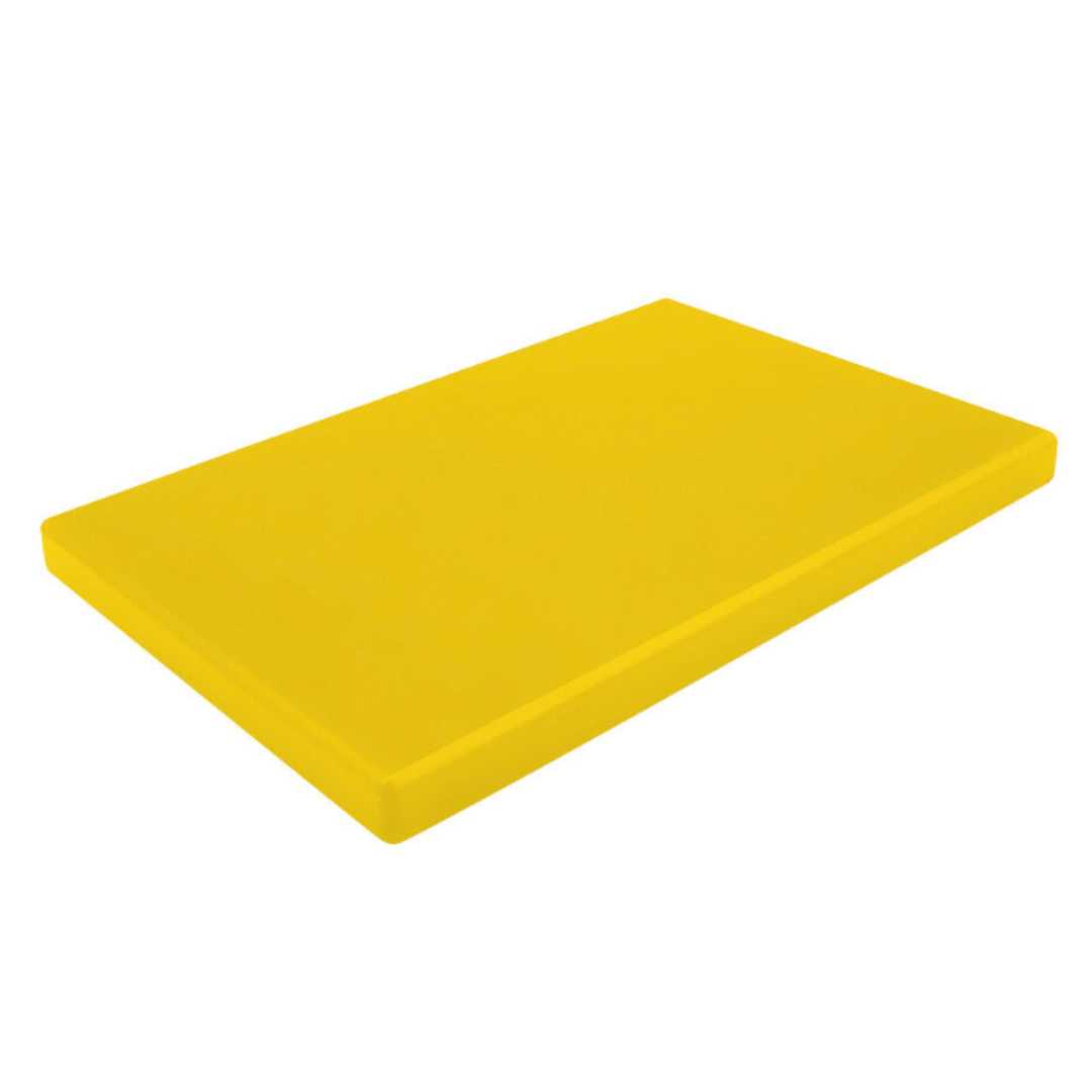130076 PEHD 500 CUTTING BOARD YELLOW 60X40X2 CM