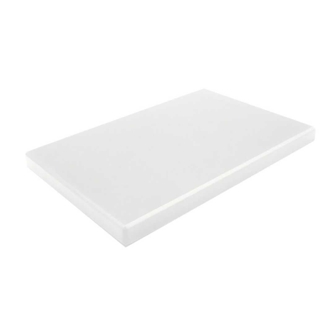 130046 PEHD 500 CUTTING BOARD WHITE 53X32.5X1.5 CM