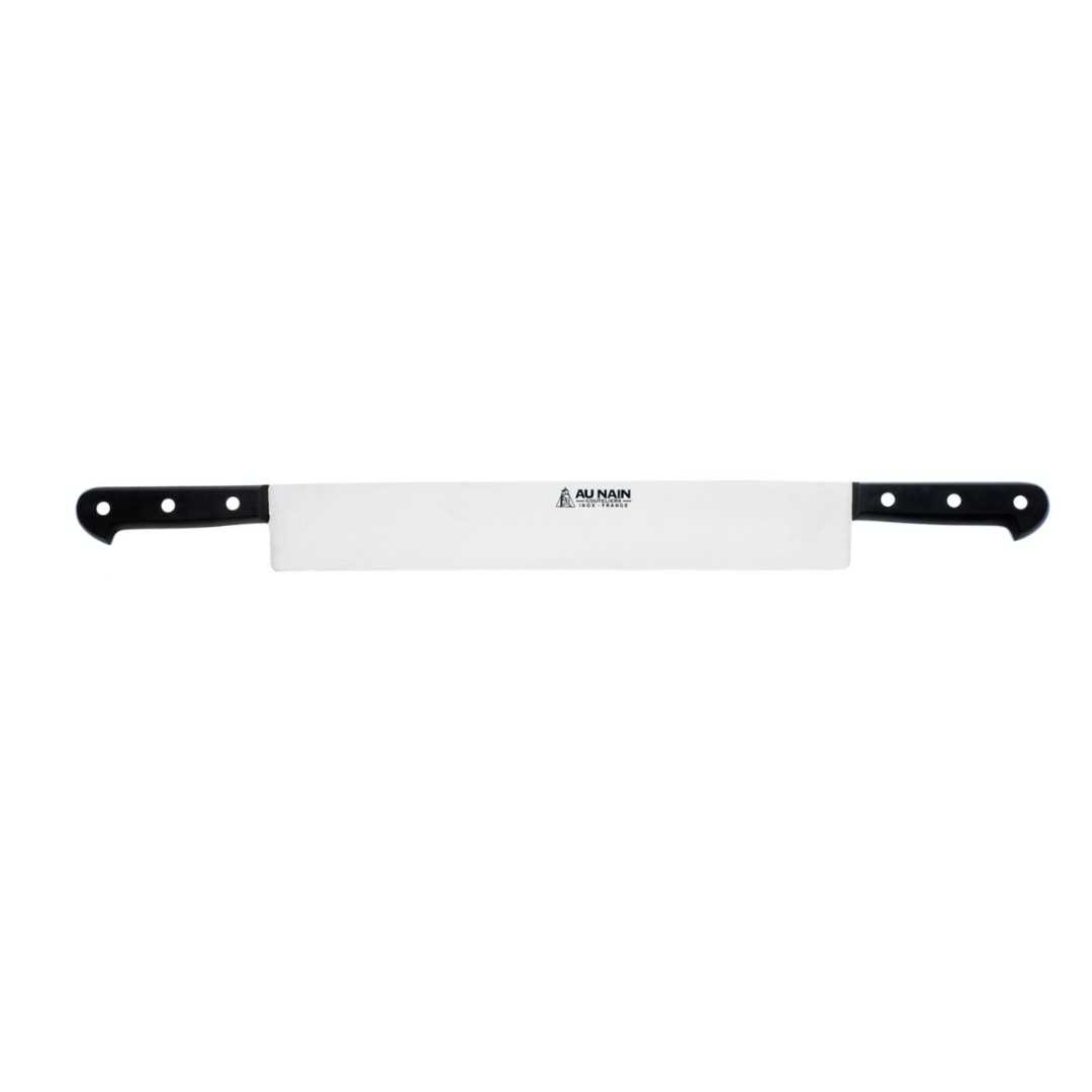 122004 CHEESE KNIFE 2 HANDS STAINLESS STEEL BLADE 33 CM