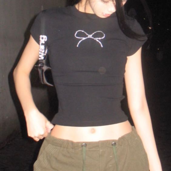 (PRE ORDER) BOW BABY TEE (one color)