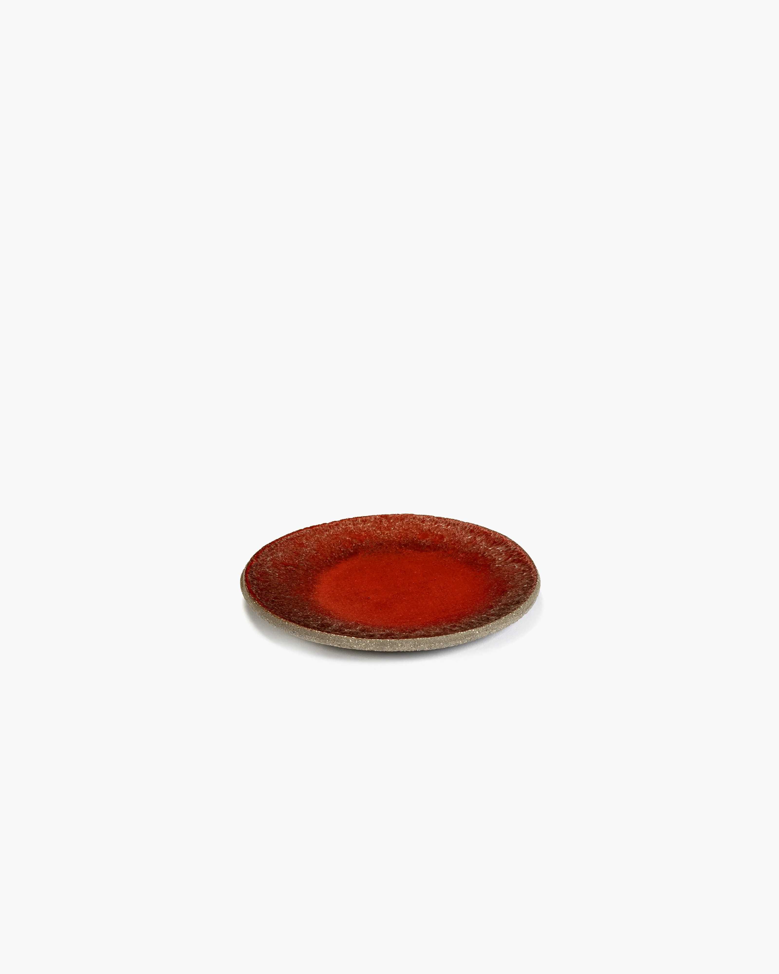 SERAX plate red FCK collection