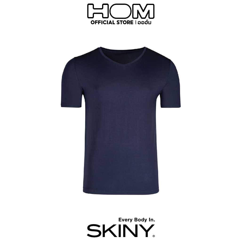SKINY รุ่น S80317-0393 เสื้อยืดผู้ชาย คอวี แขนสั้น Bamboo