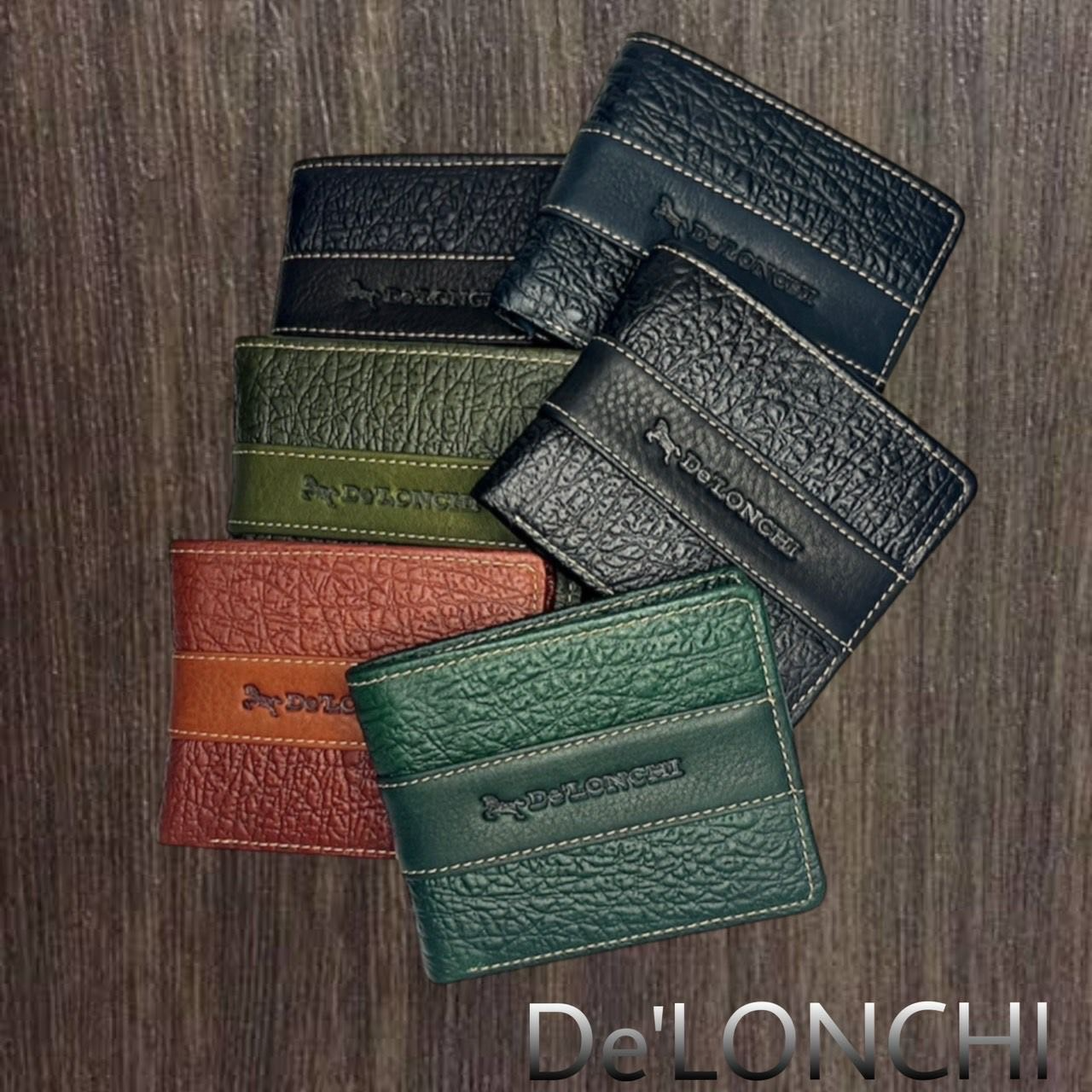 ✨✨ DÉ LONGCHI ✨✨ กระเป๋าสตางค์หนังวัวแท้ 100 %