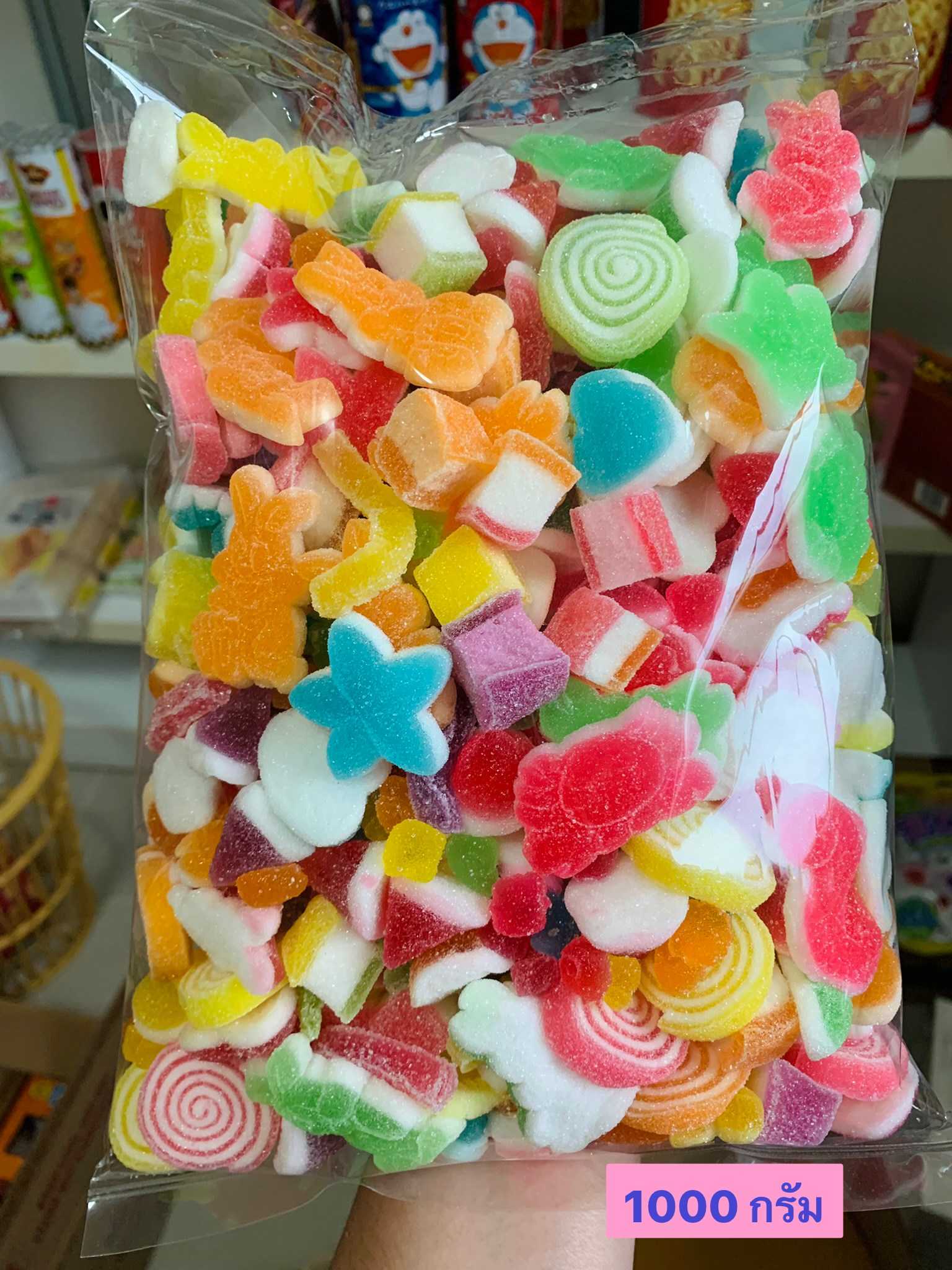 เยลลี่ เยลลี่คละลาย 1000 กรัม 269 บาท #เยลลี่ #ขนม #ขนมหวาน #ของหวาน