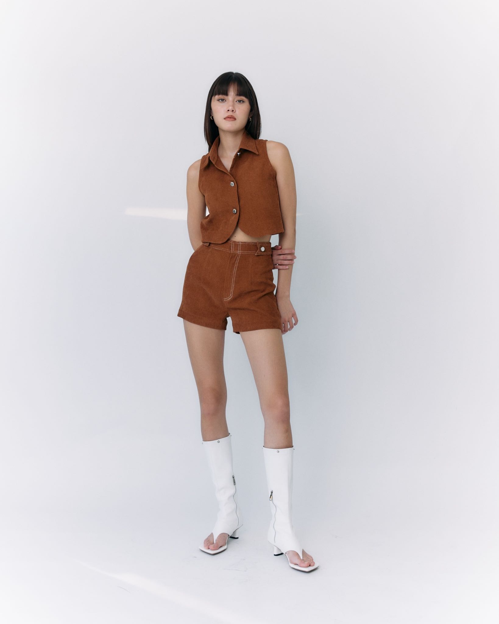 SSW SASIKA PANTS (BROWN)