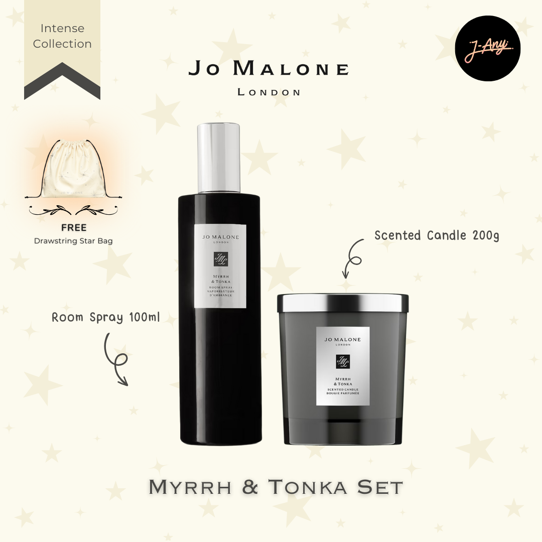 ✨Jo Malone Myrrh & Tonka 🌥️ Room Spray 100ml and Candle 200g 💫