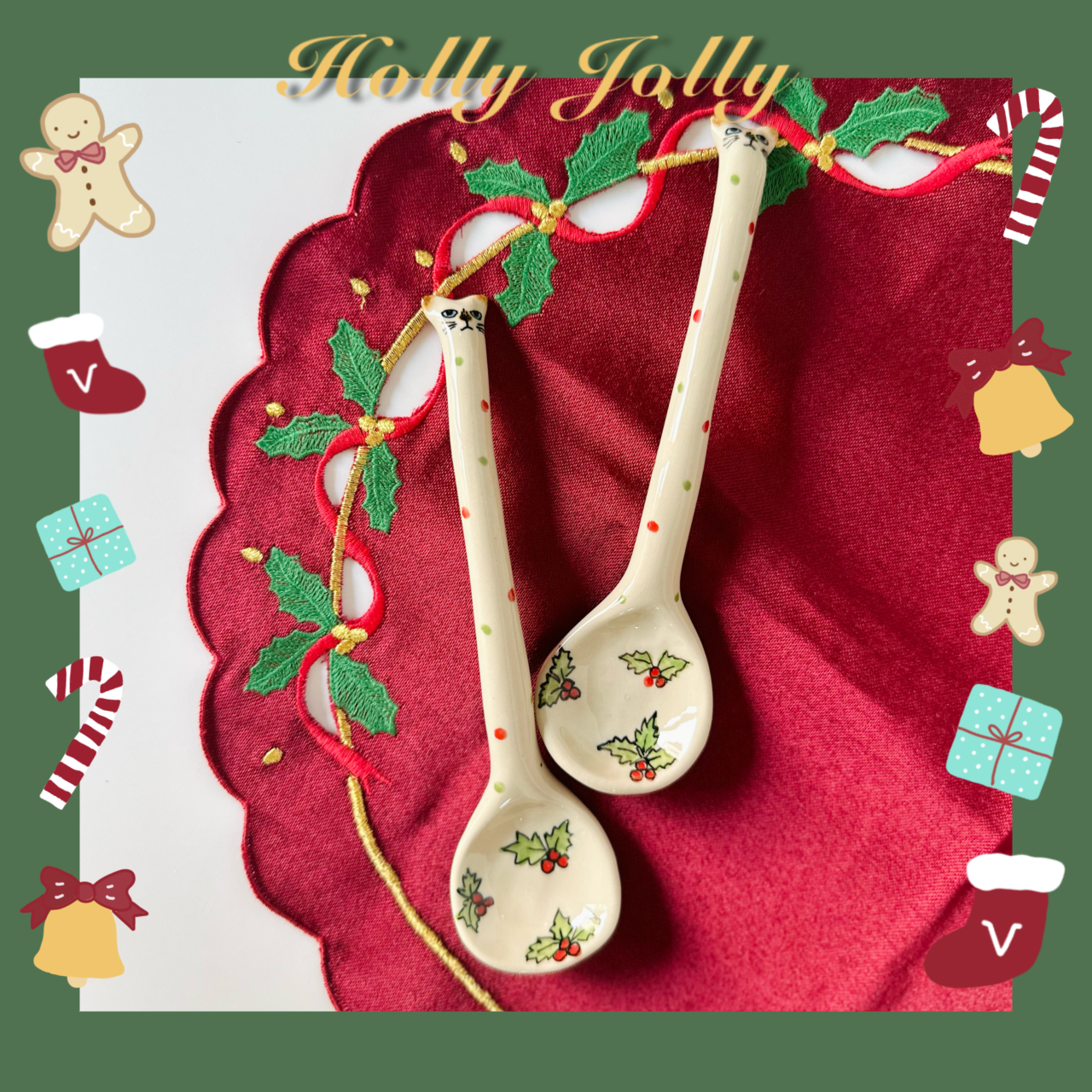 Christmas Spoon / Large (Limited) 🎁✨ ช้อน
