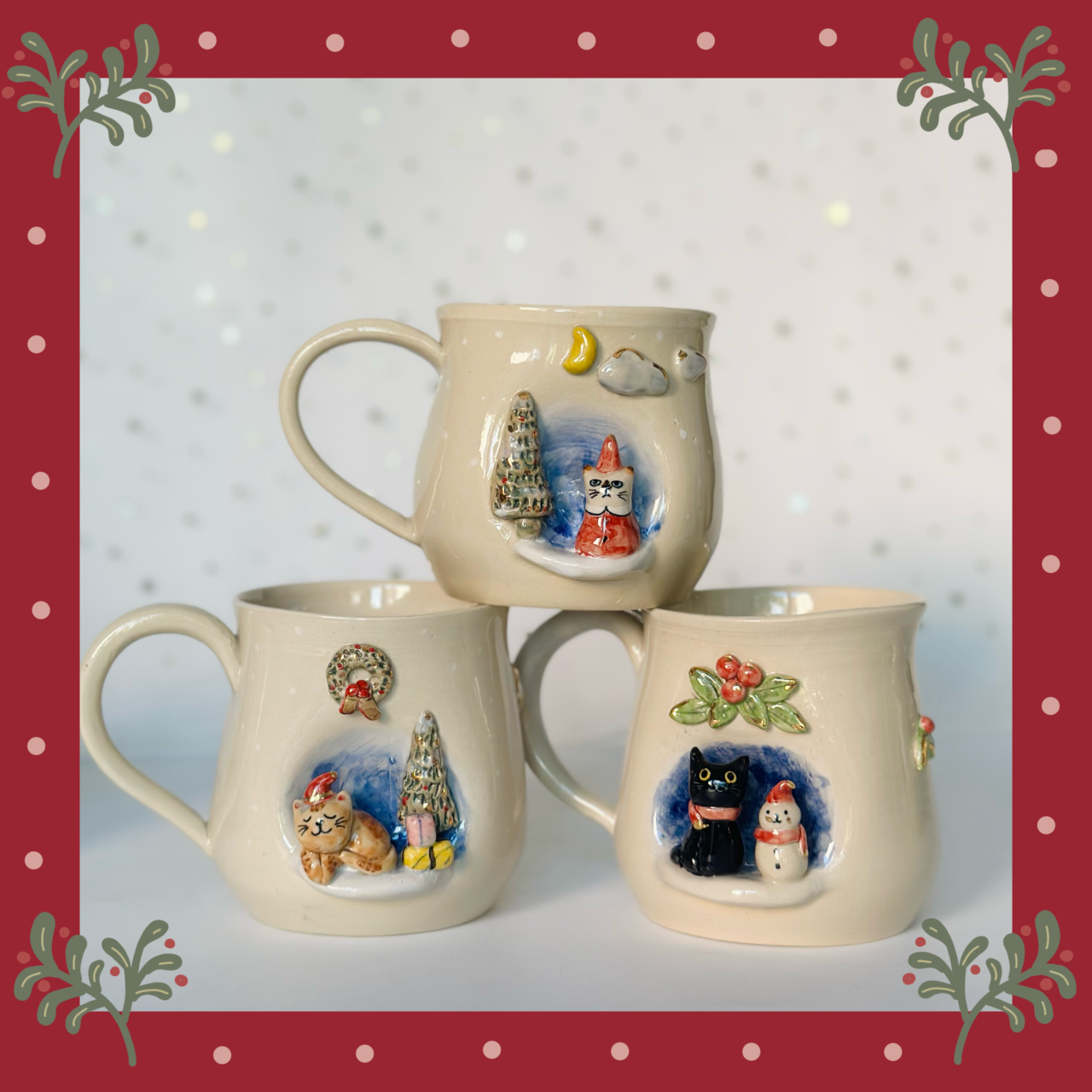 Christmas 3D mug (Limited-no restock) 🎁✨