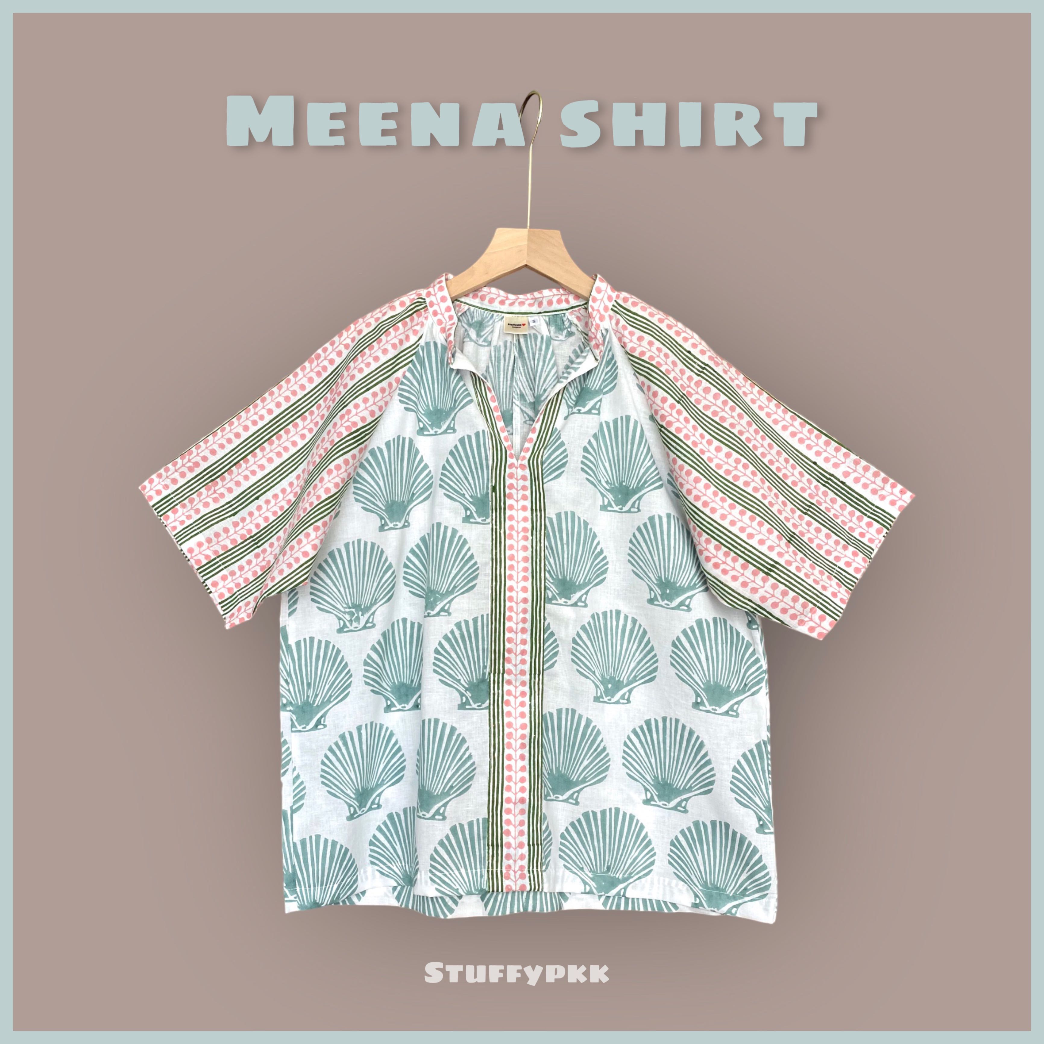 𝐌𝐞𝐞𝐧𝐚 𝐒𝐡𝐢𝐫𝐭 เสื้อแขนสั้น