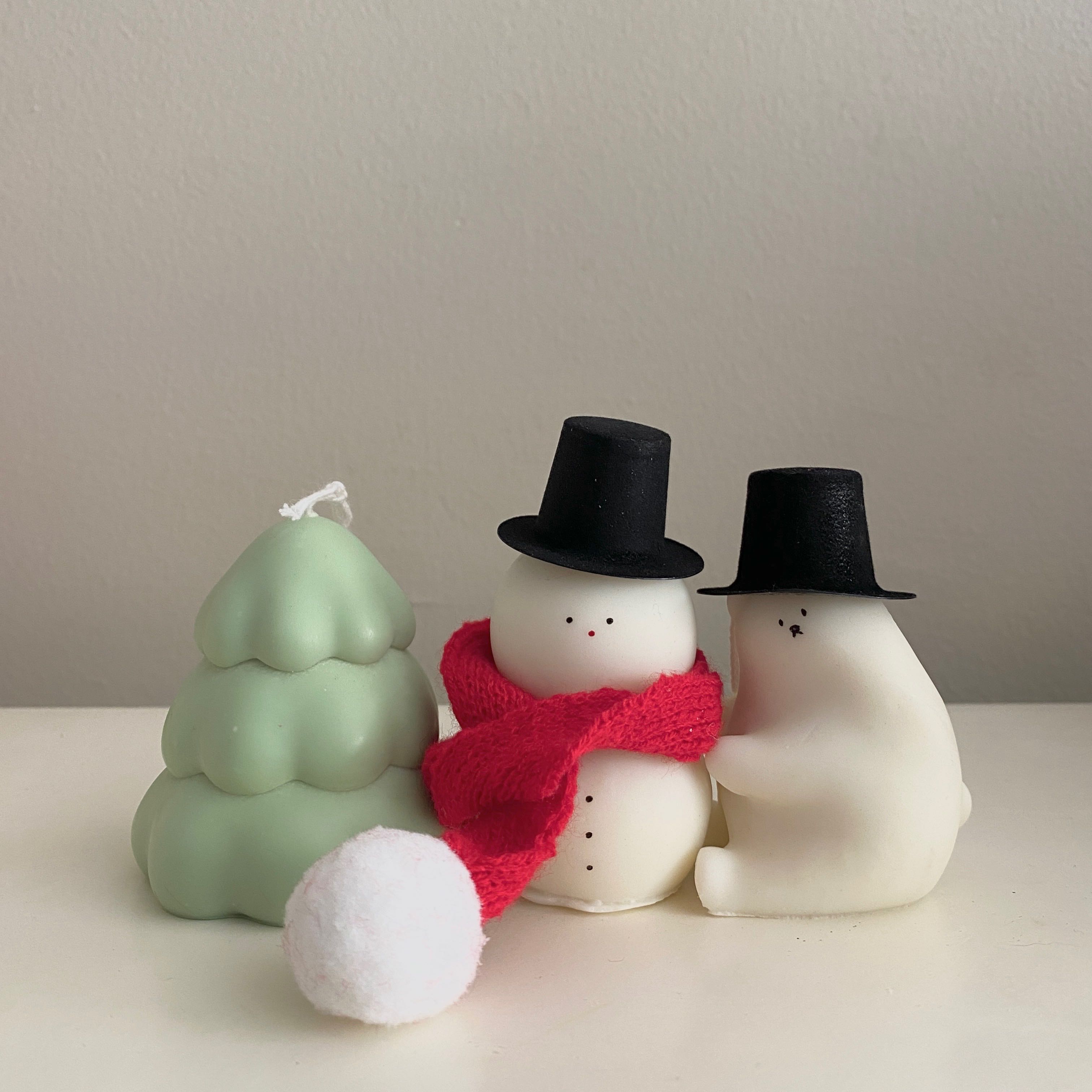 Christmas set 3 pcs Snowman, bear, tree sz. M 3 ชิ้น