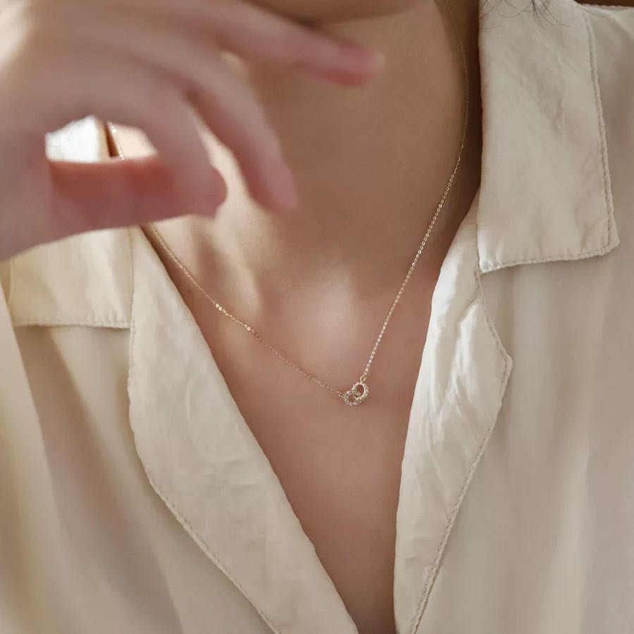 ♡iwtb สร้อยคอรุ่น pika pika [elegant collection]