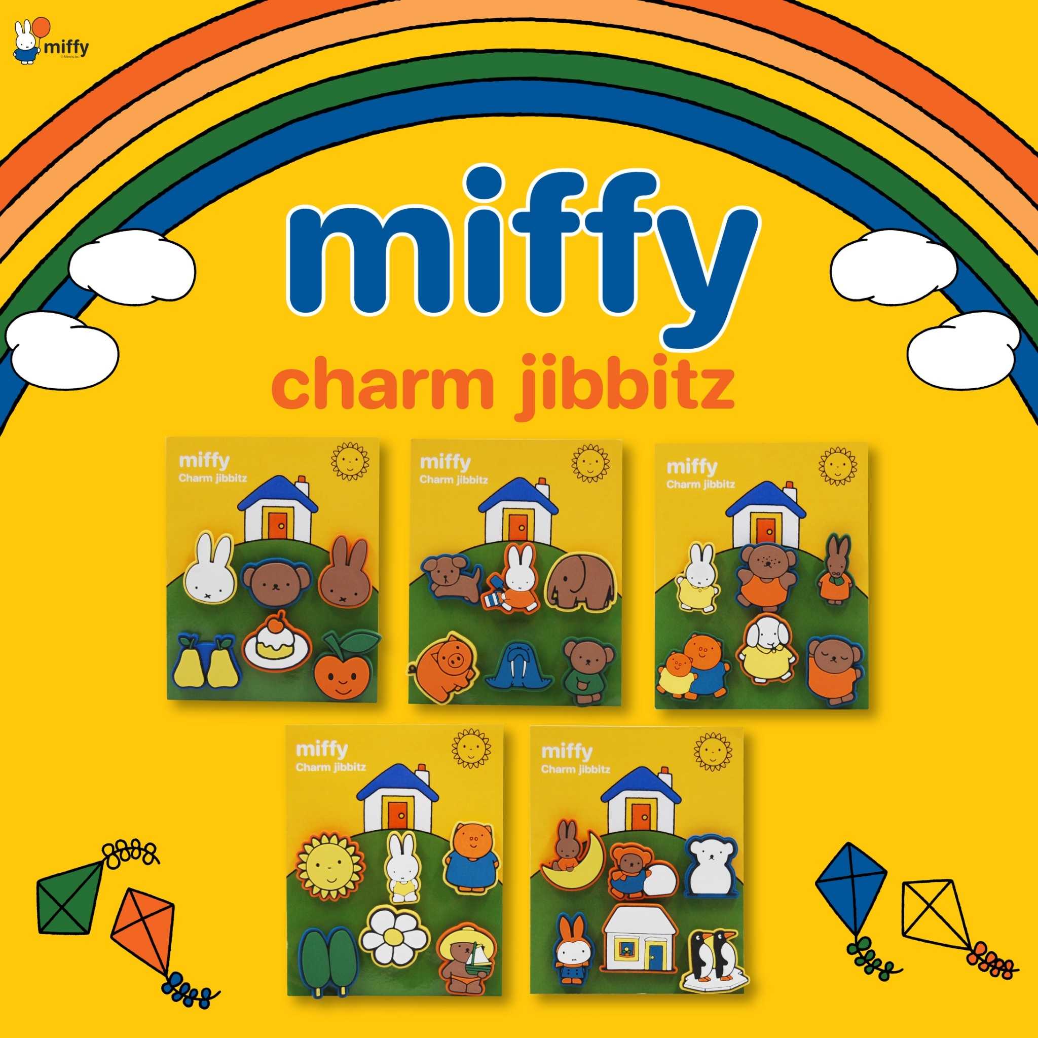 Jibbitz Miffy & Friends Collection
