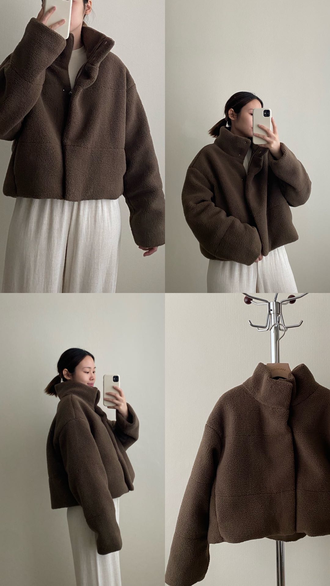 fadthings : brownie fluffy jacket