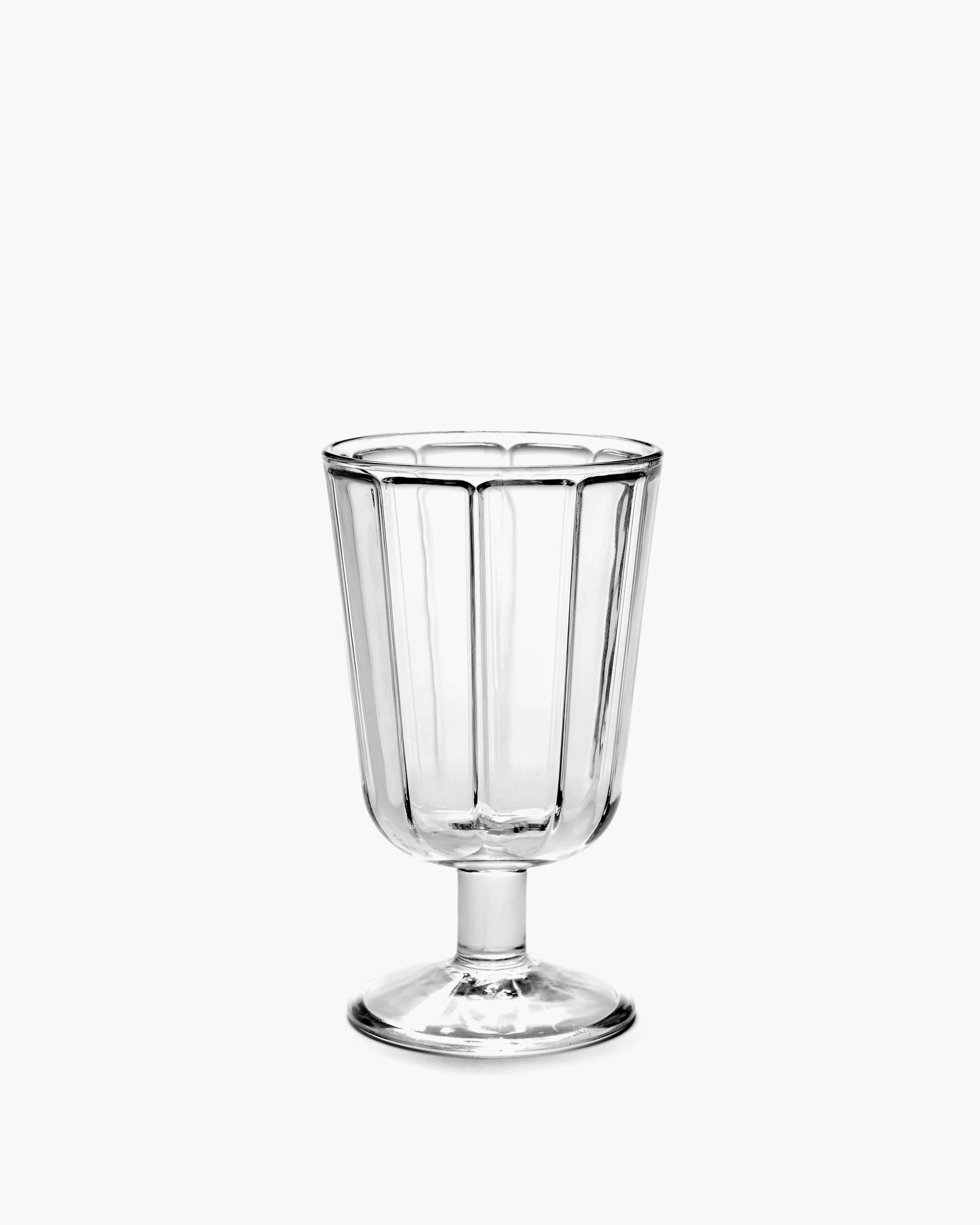 SERAX Red wine glass transparent Surface