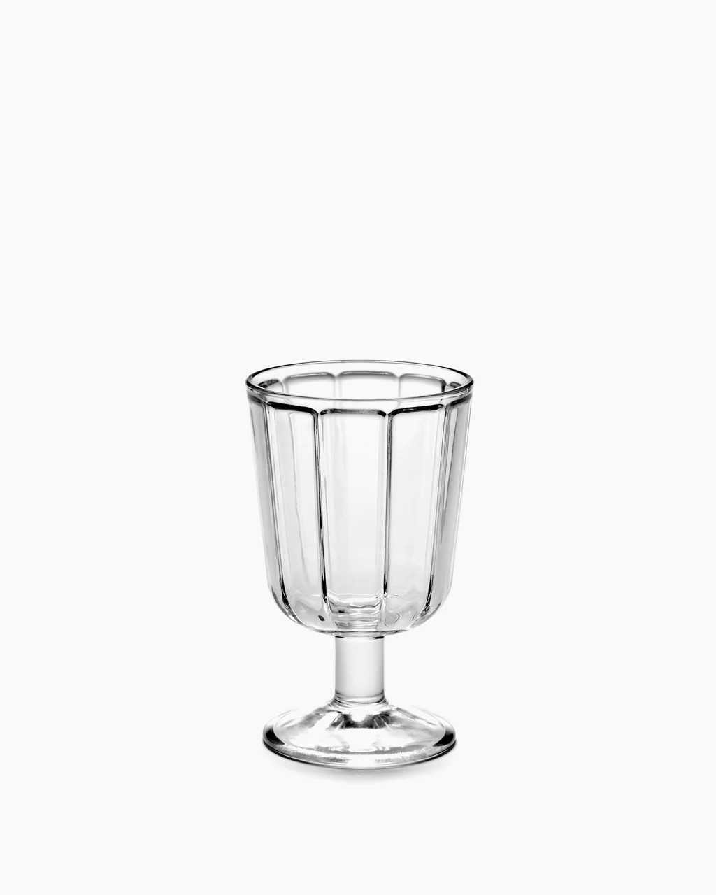 SERAX White wine glass transparent Surface