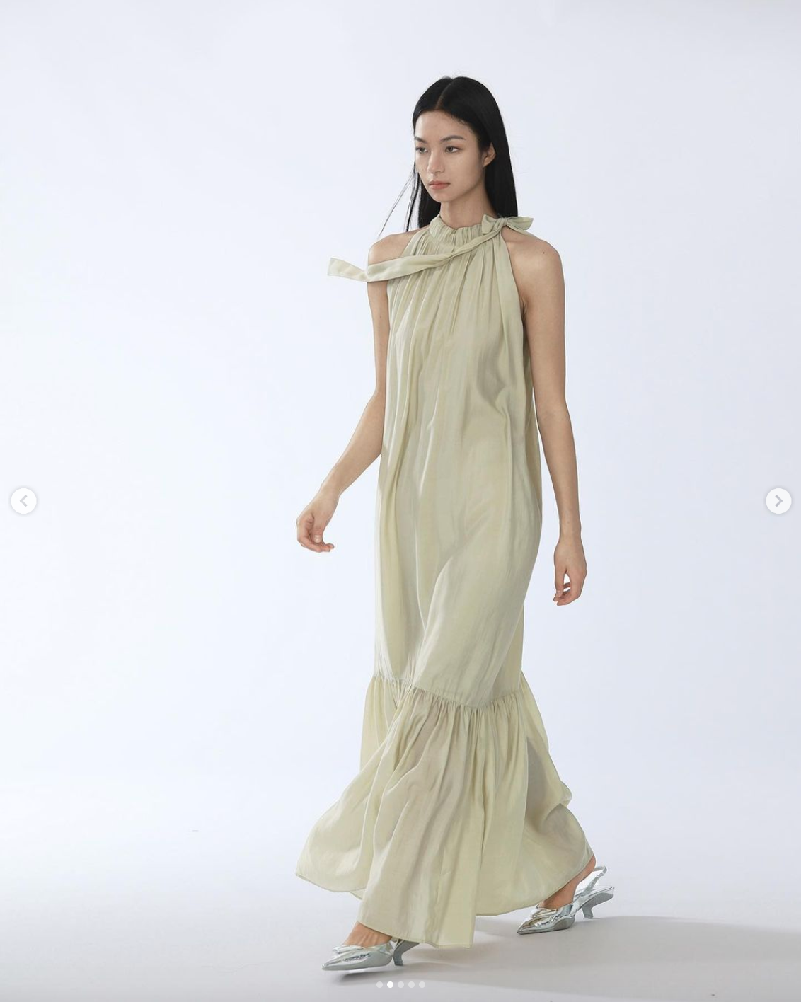 พร้อมส่ง Asaya 2016 COMMON VALUE IMPORTED TINSI LYCELL HALTERNECK DRESS IMPORTED FROM JAPAN