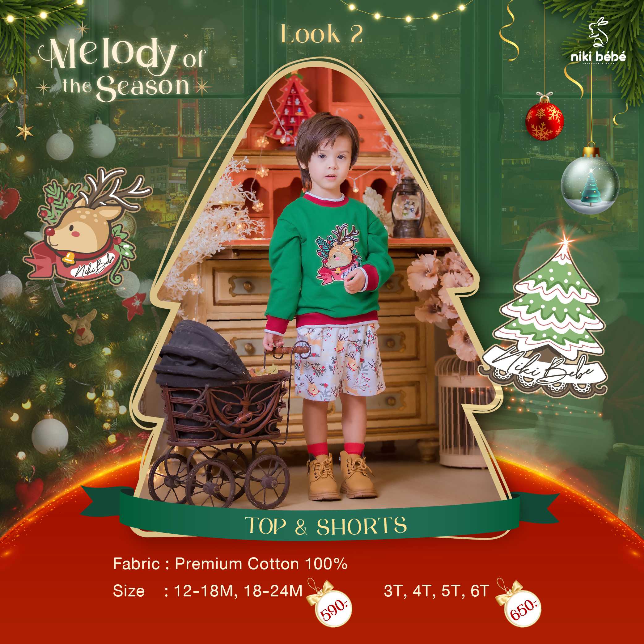 Melody of the Season 02 - Top & Shorts