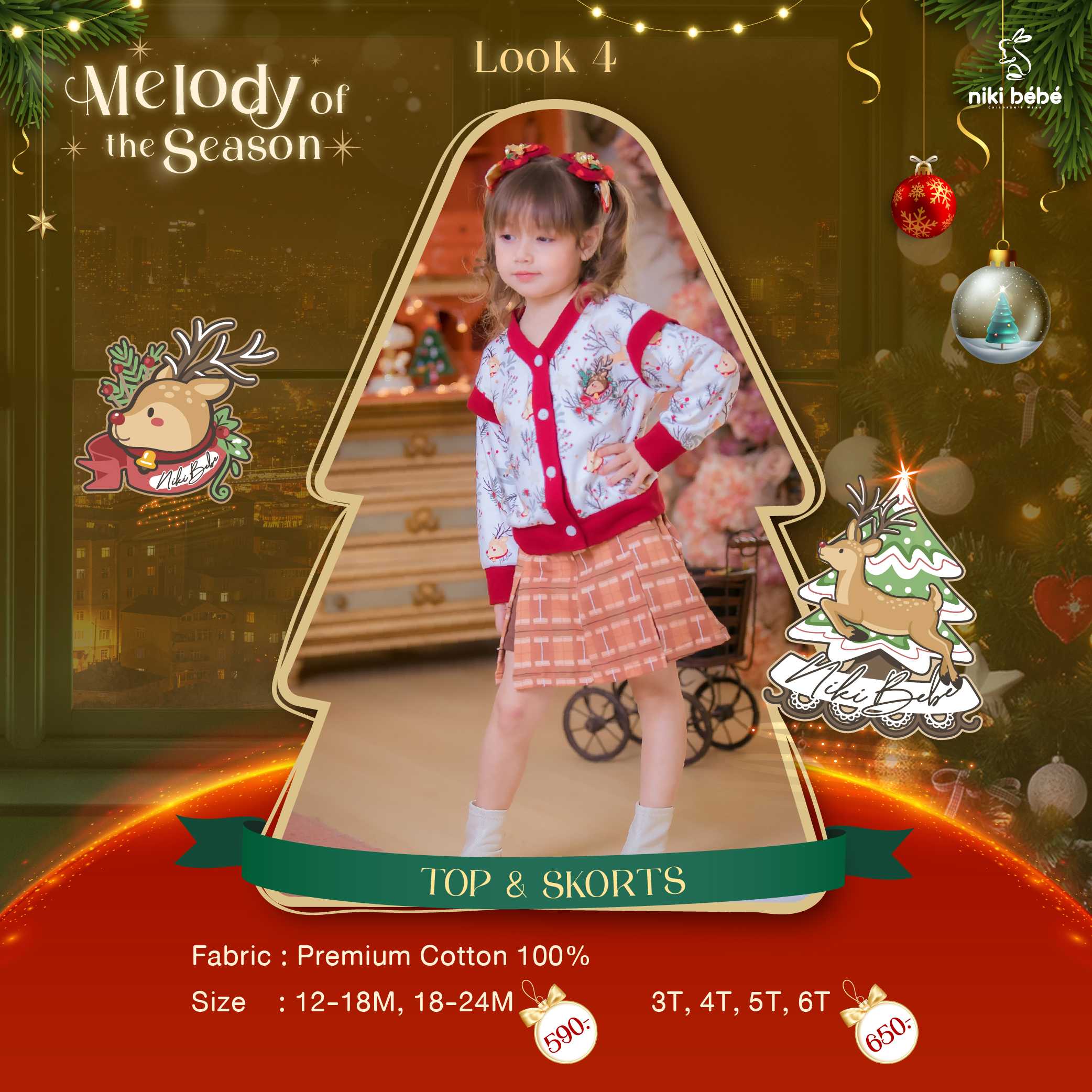 Melody of the Season 04 - Top & Skorts